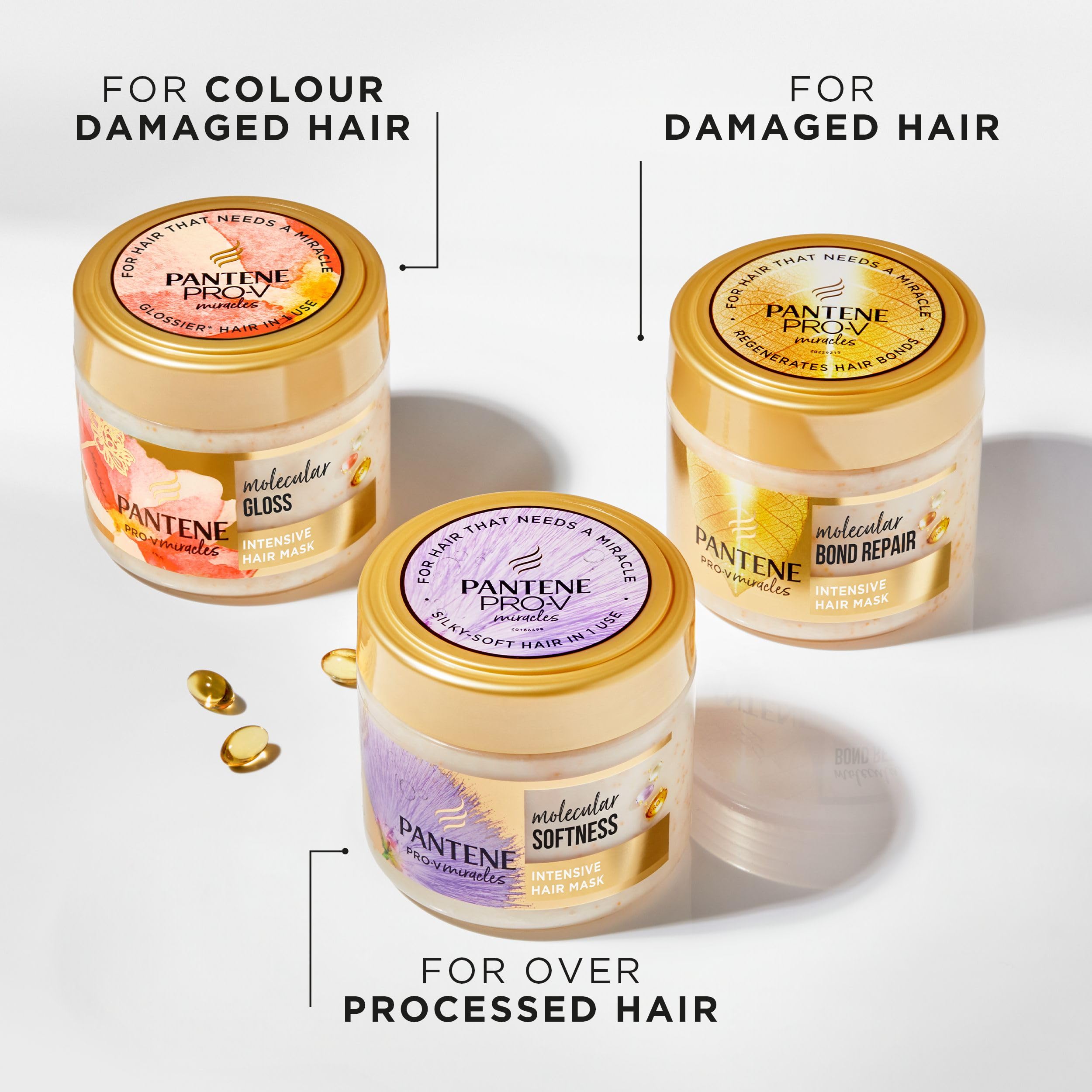 Pantene Molecular Bond Repair Intensive Hair Mask with Biotin 300ml Pro-V