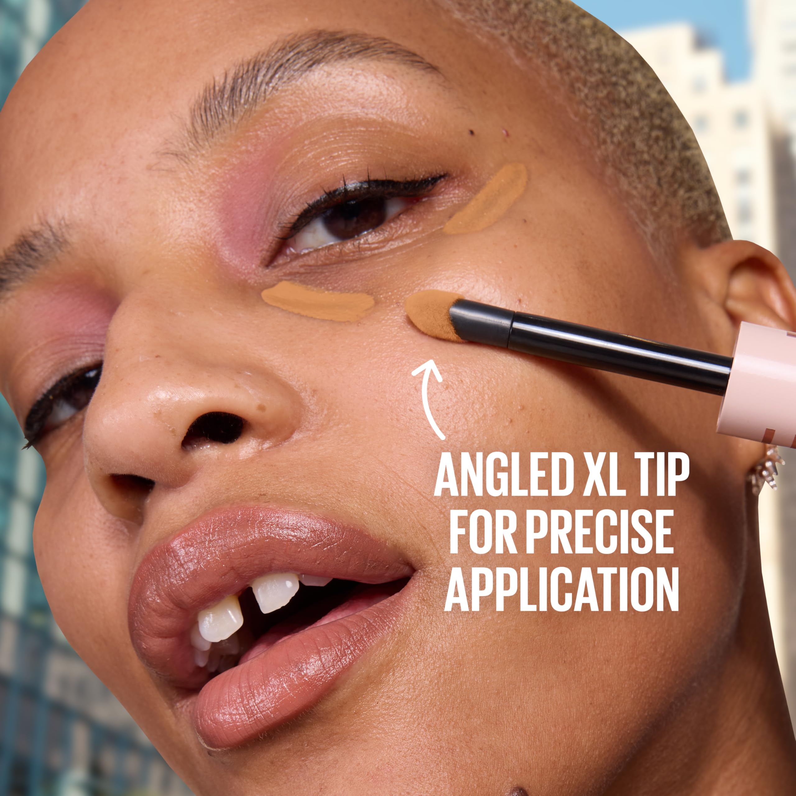 Maybelline New York Lifter Concealer - Full Coverage, Hydrate & Brighten with 2% Peptides & Caffeine, Shade 15 8