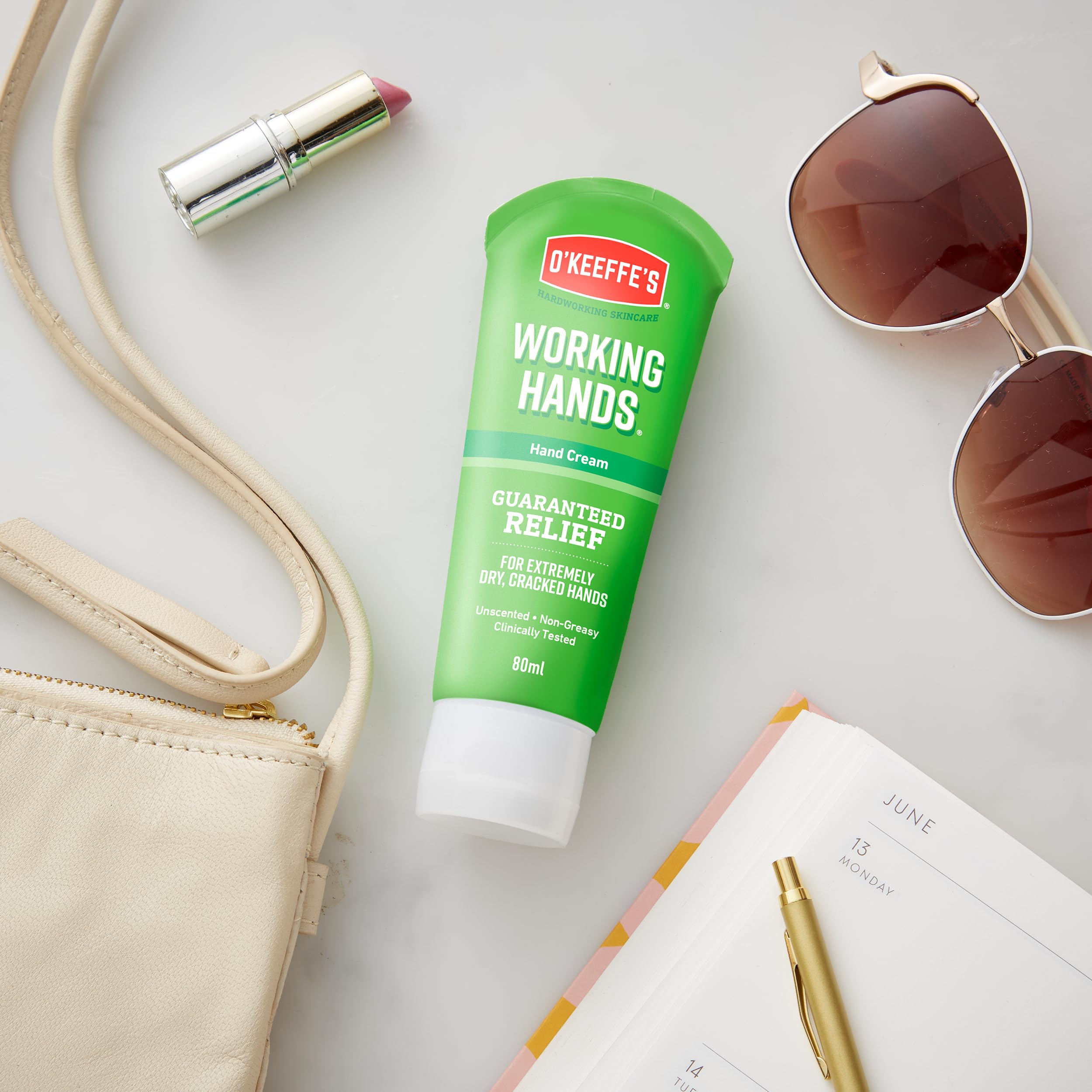 O'Keeffe's Working Hands Hand Cream (2 Pack, 80ml) for Extremely Dry, Cracked Hands 5