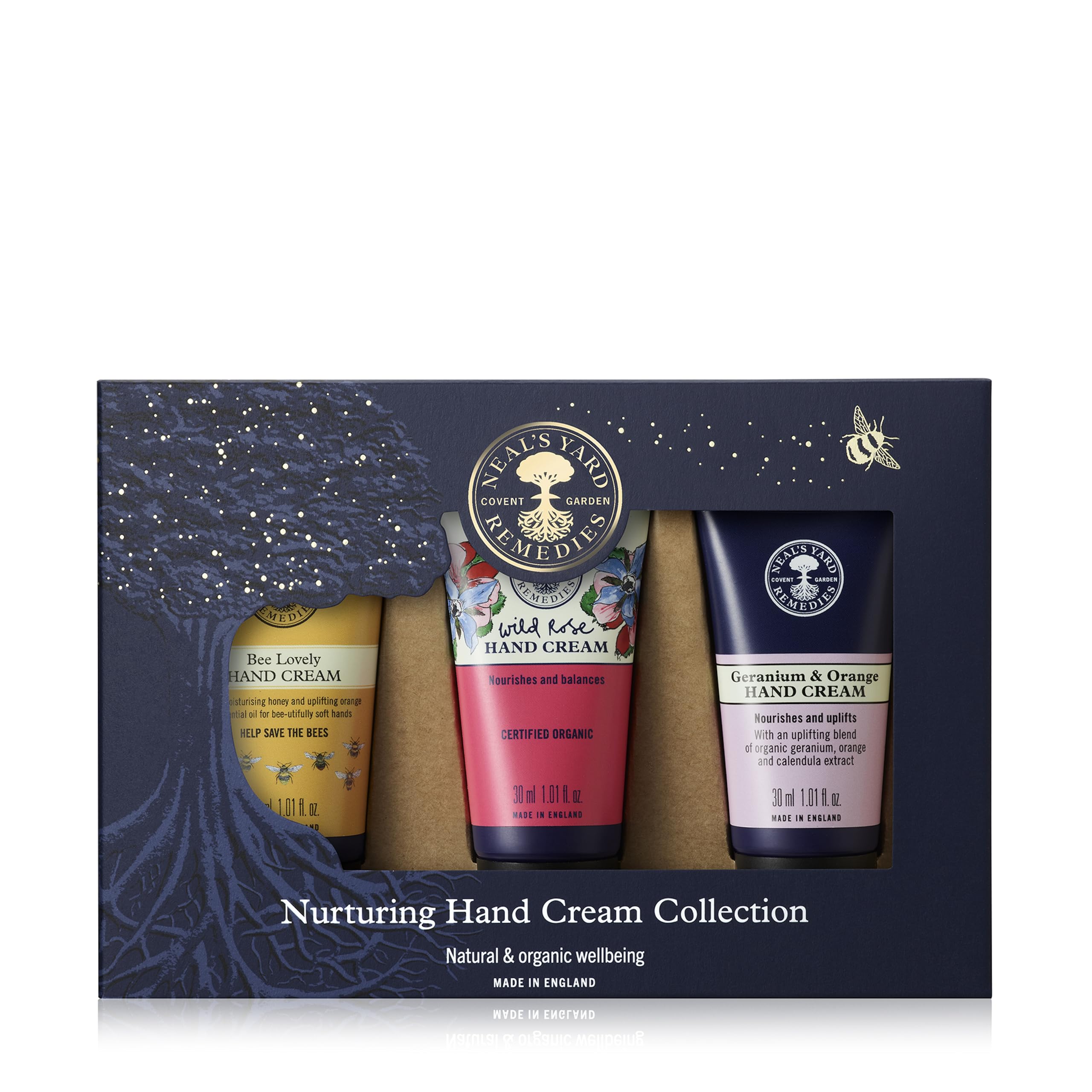 Neal's Yard Remedies Nurturing Hand Cream Gift Set with Bee Lovely & Wild R