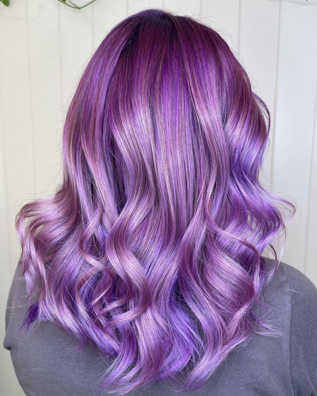 Crazy Color Hot Purple Semi-Permanent Hair Dye - Highly Pigmented & Vegan Formula 8