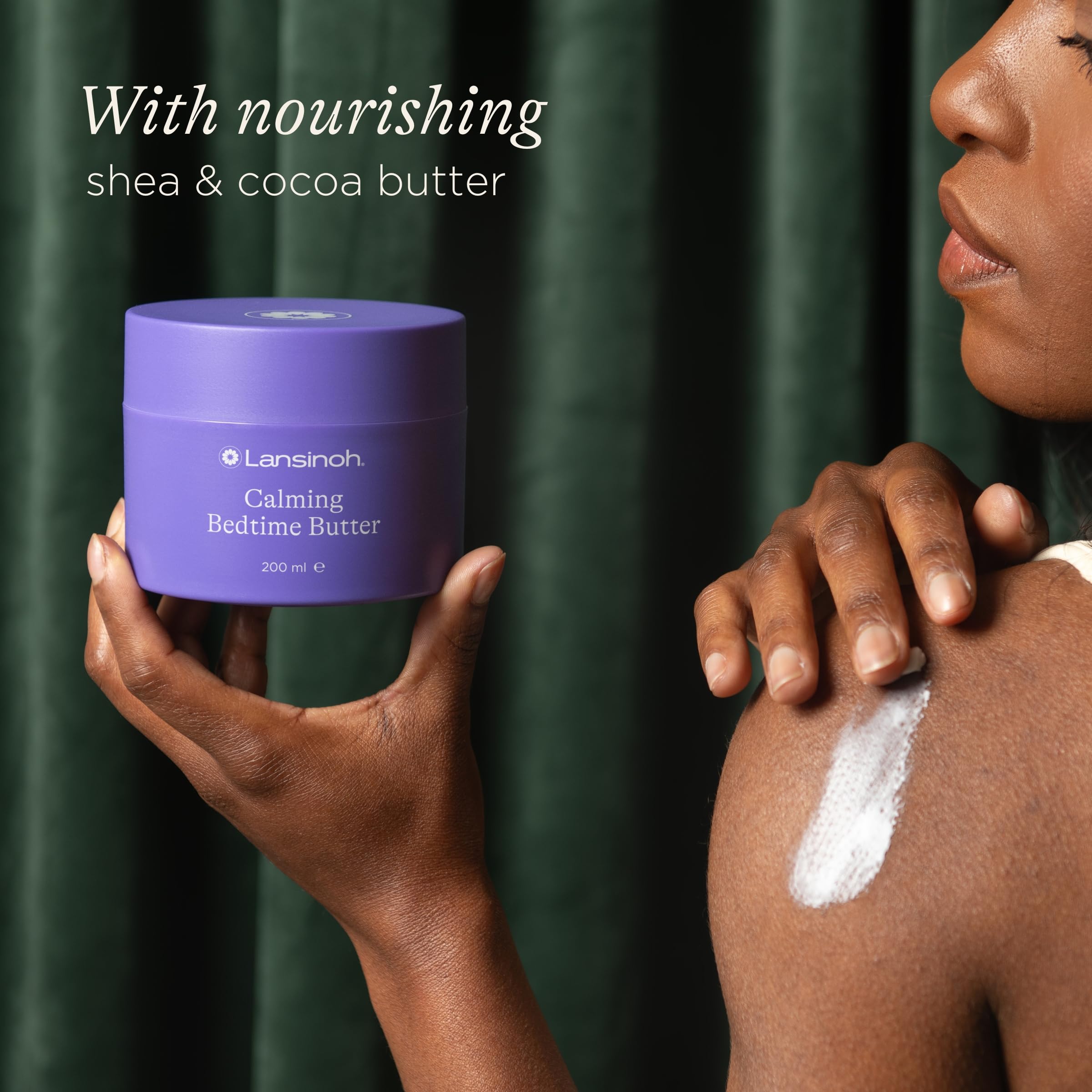 Lansinoh Calming Bedtime Magnesium Butter for Pregnancy & Postpartum - Chamomile & Lavender 4