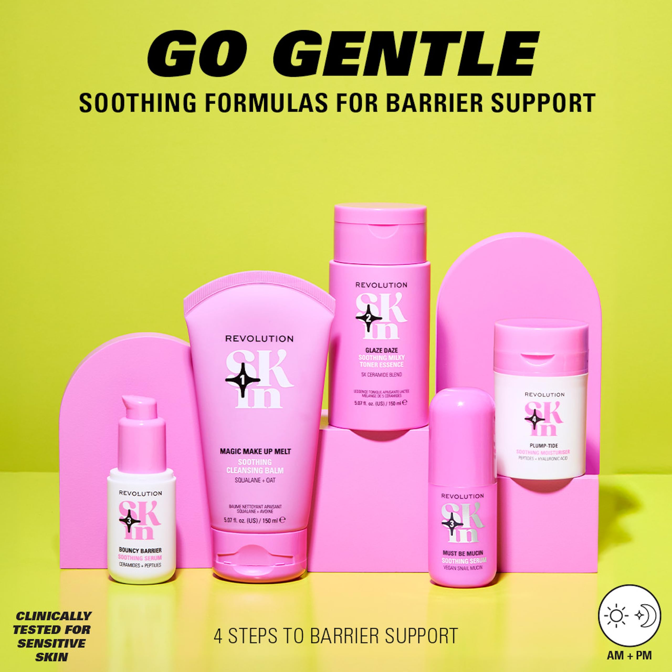 Revolution Skincare Go Gentle 4 Step Starter Kit for Barrier Support 3