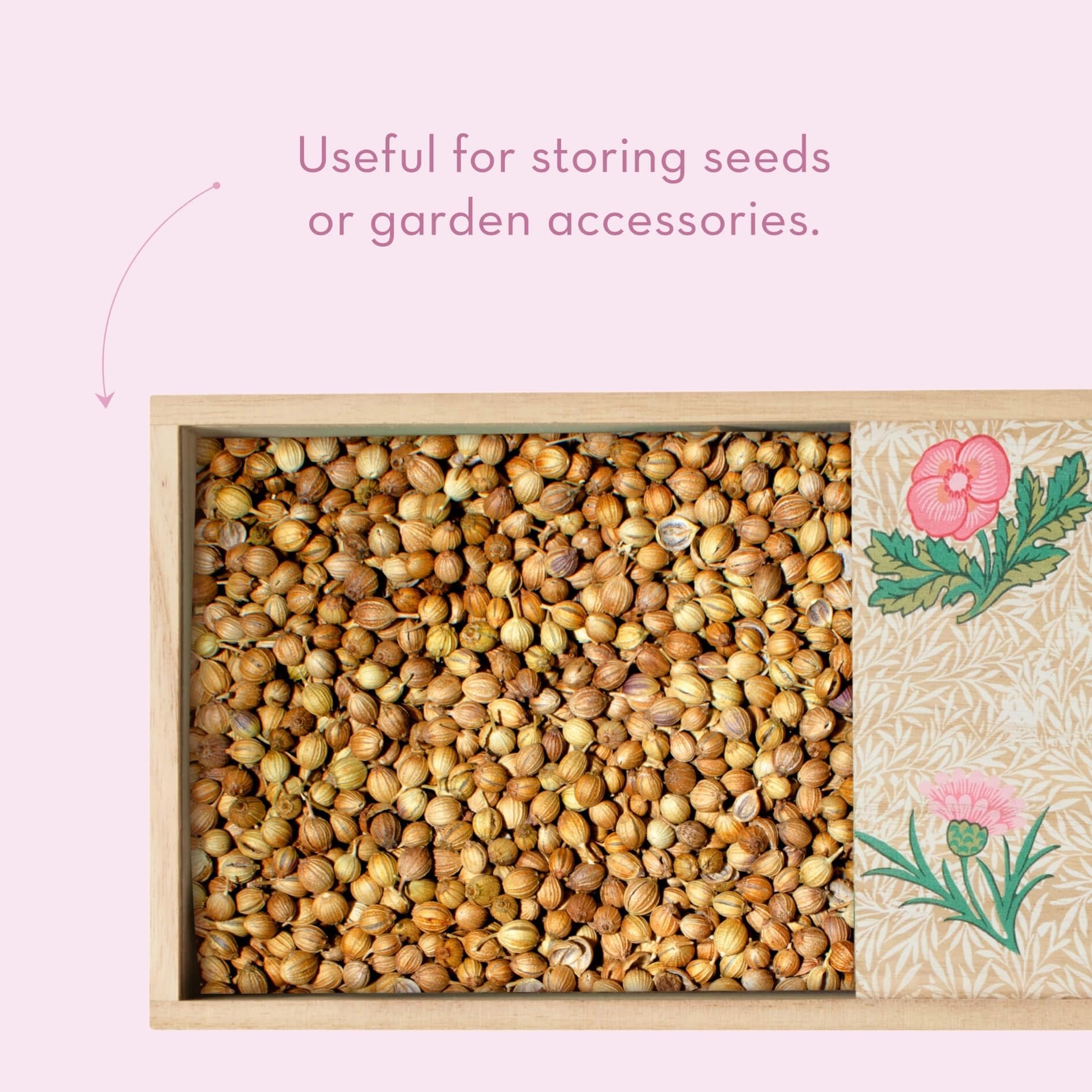 William Morris At Home Strawberry Thief Gardening Gloves & Hand Recovery Cream Set 5