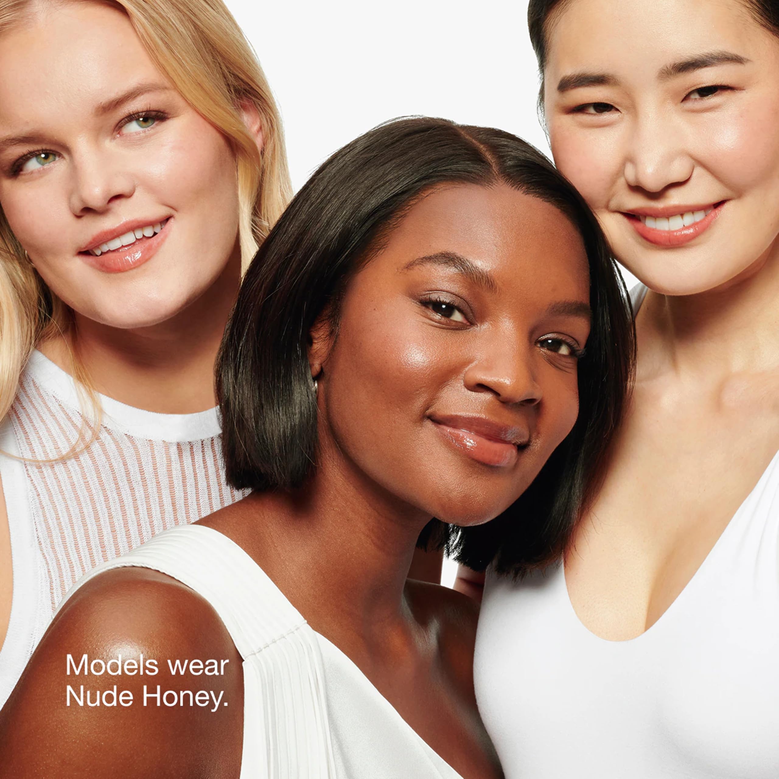 Clinique Almost Lipstick in Iconic Shades: Black Honey, Pink Honey, and Nude 3