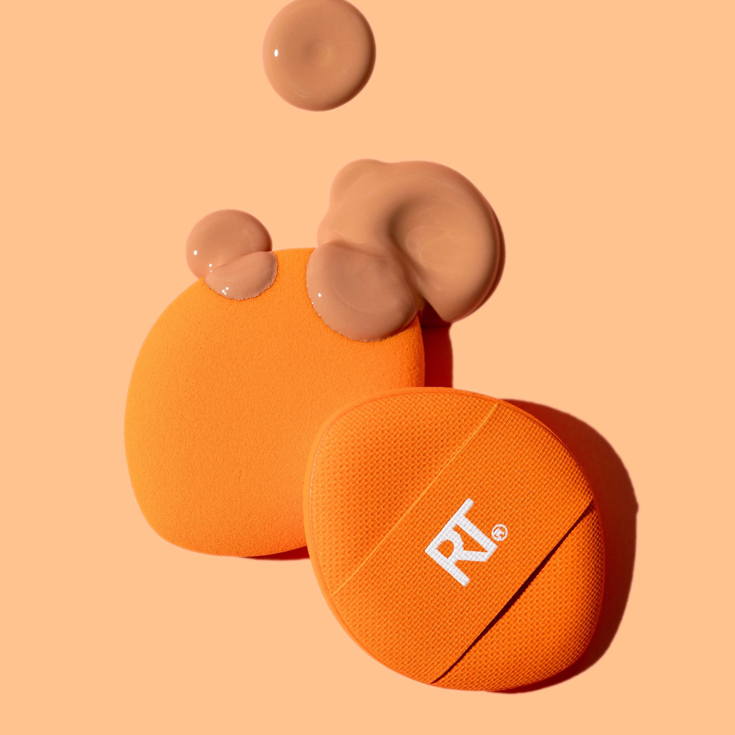 Real Techniques Mini Miracle Concealer Puff Trio for Targeted Concealing, 3 Count, Vegan & Cruelty-Free 8