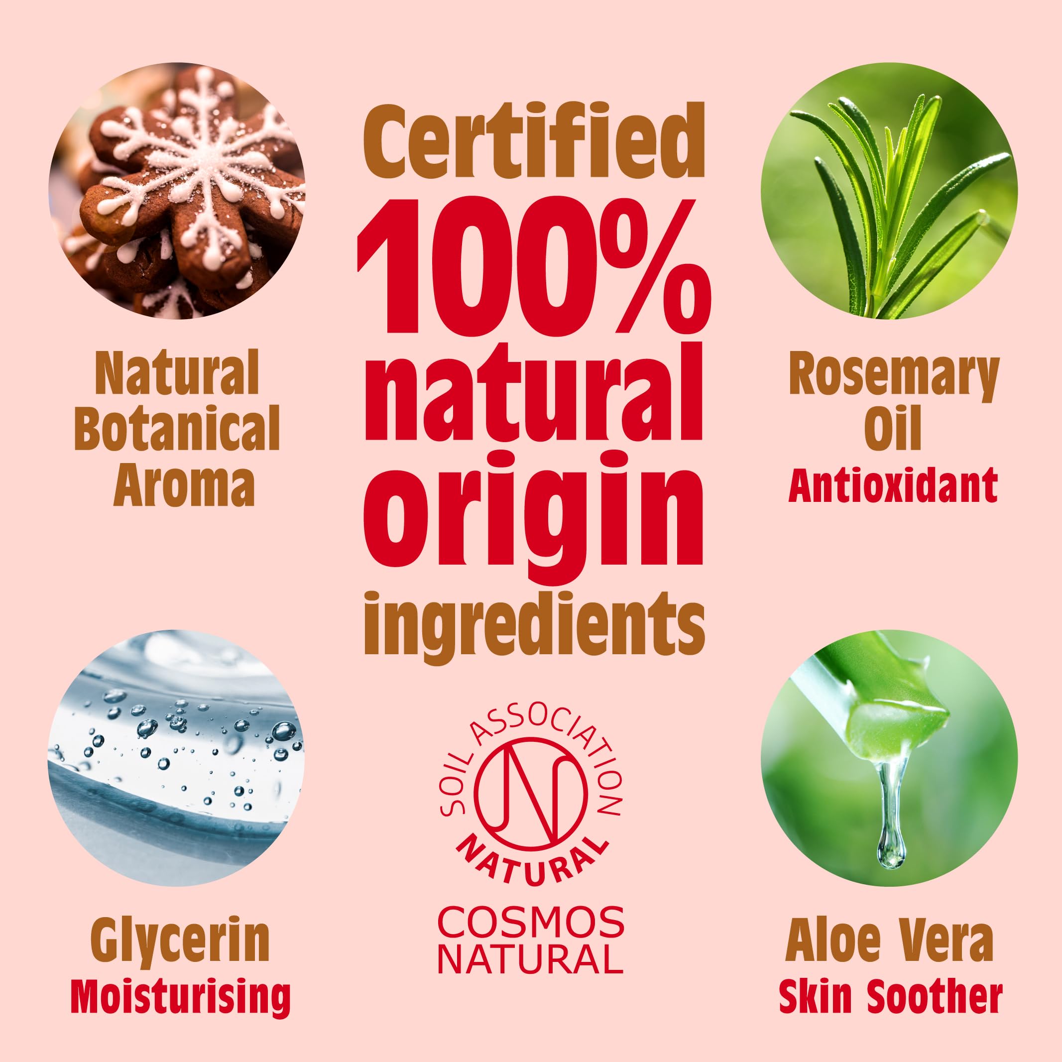 Salt of the Earth Refillable Roll On Deodorant, Spiced Gingerbread, 100% Natural 3