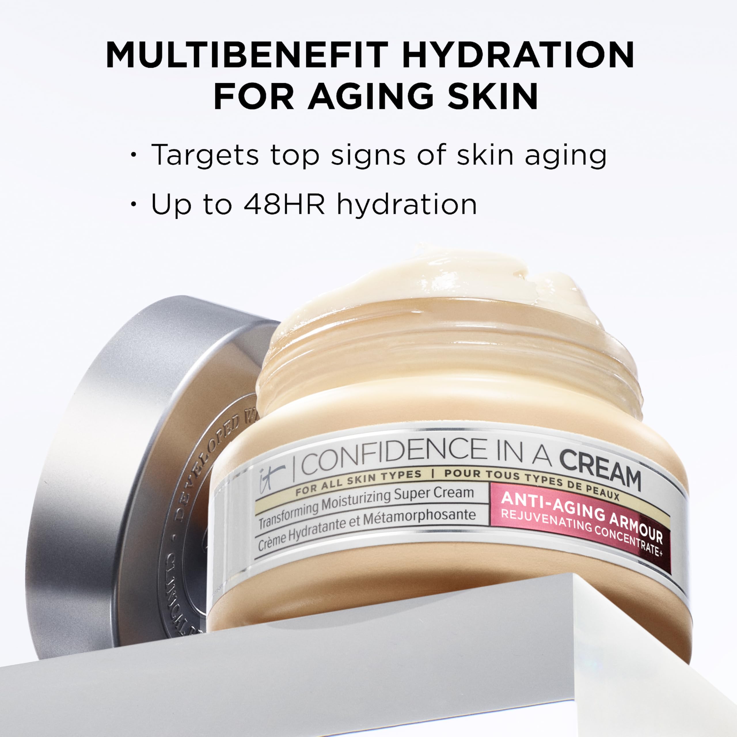 IT Cosmetics Confidence in a Cream Hydrating Anti-Ageing Moisturiser 7