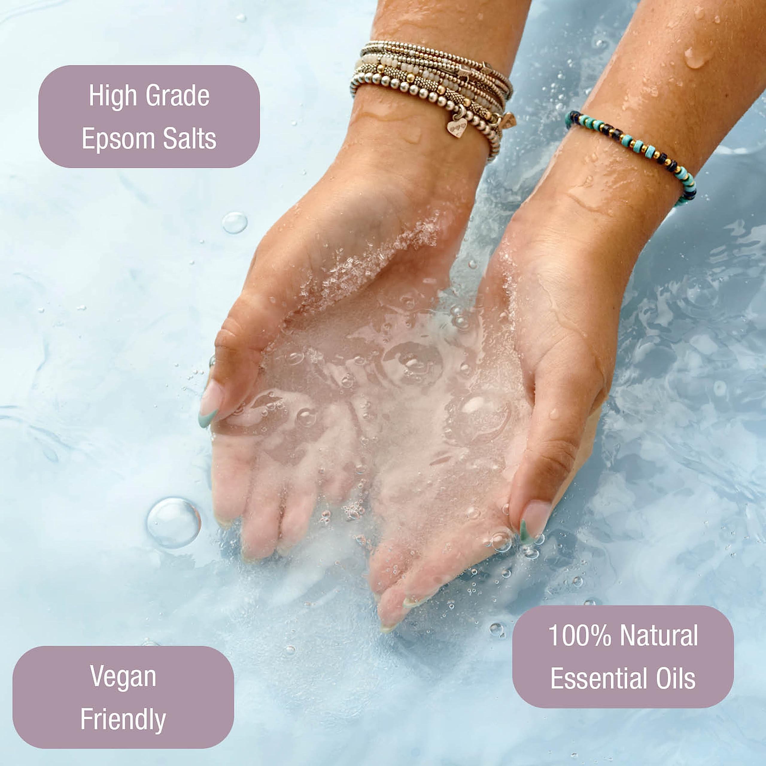 DrSALTS+ Create Calm Duschgel mit Lavendel, Kamille und Bittersalz für Entspannung 3