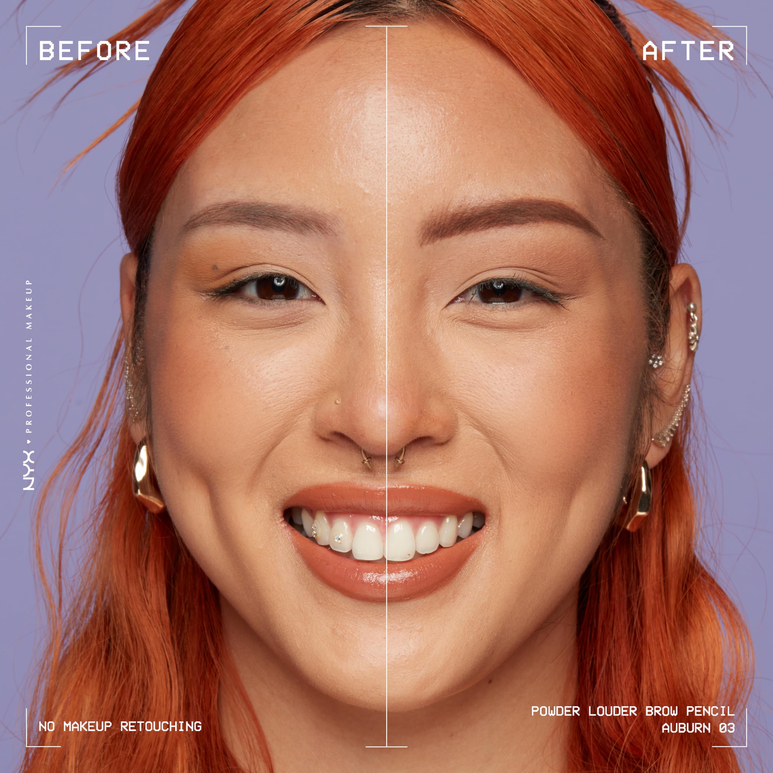 NYX Professional Makeup Powder Louder Brow Pencil - Buildable Shades with Thickening Micro-Fibres 4