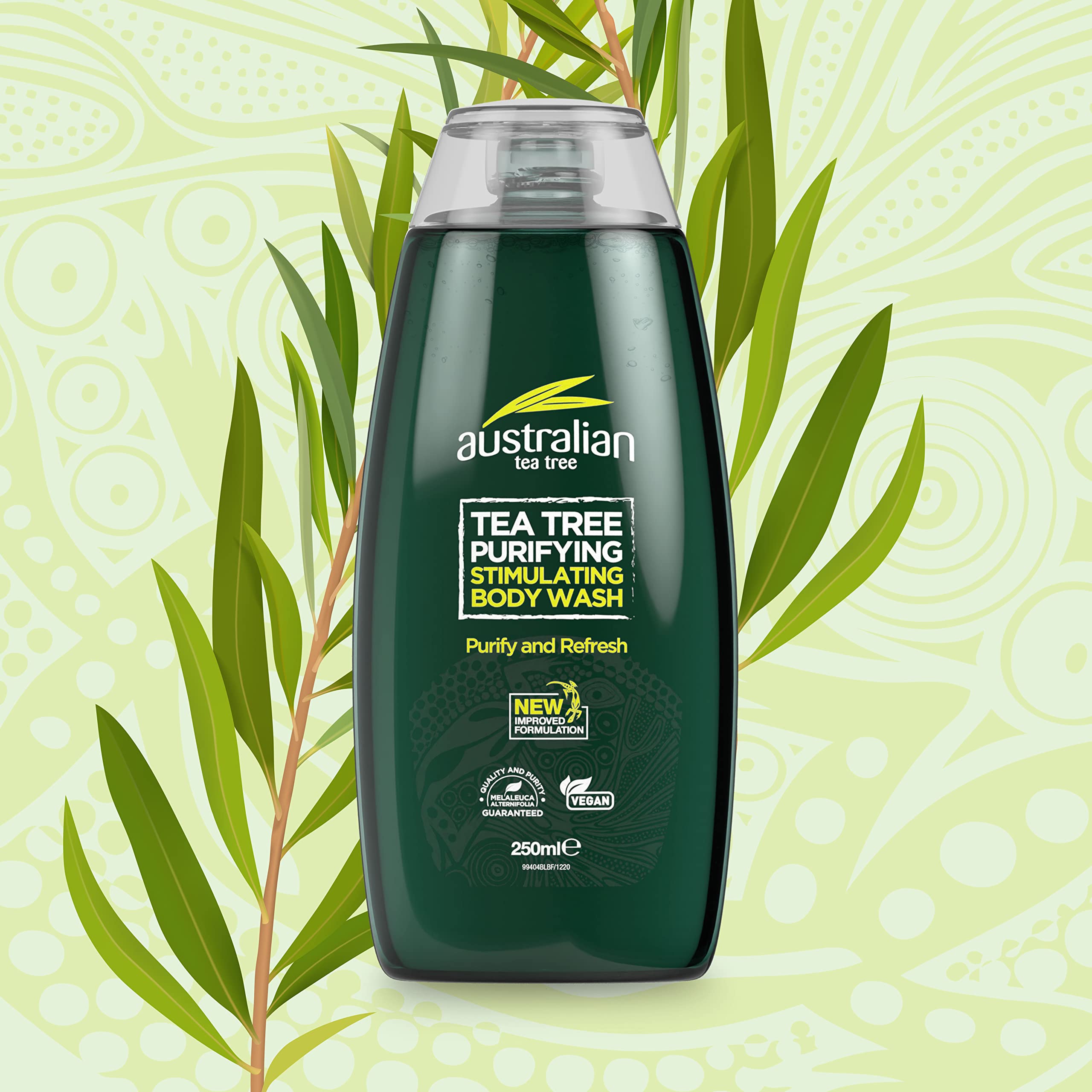 Australian Tea Tree Deep Cleansing Skin Wash (Pack of 3, 250ml) with Lemongrass & Eucalyptus 6