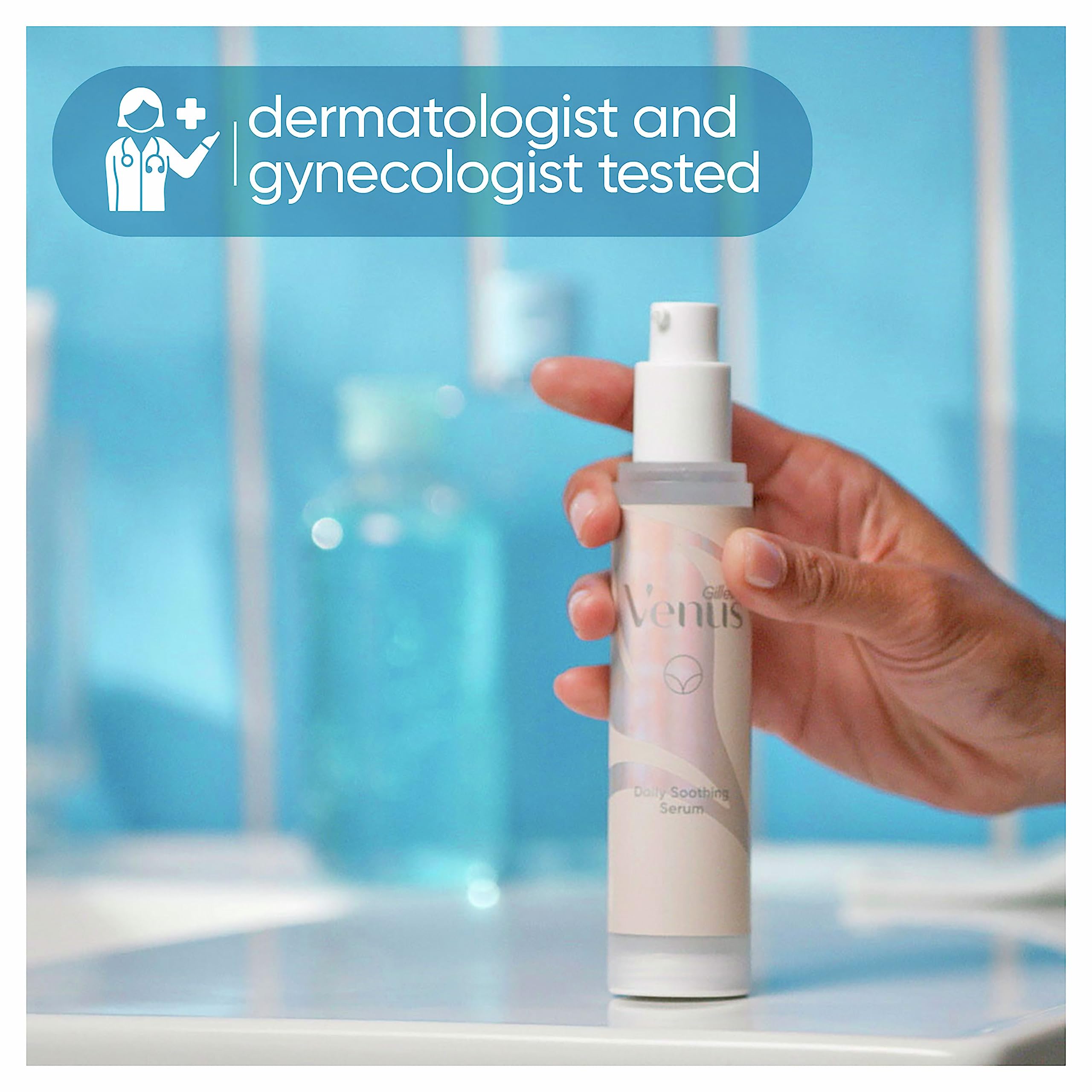 Gillette Venus Daily Soothing Serum for Pubic Hair and Skin, 50ml 4