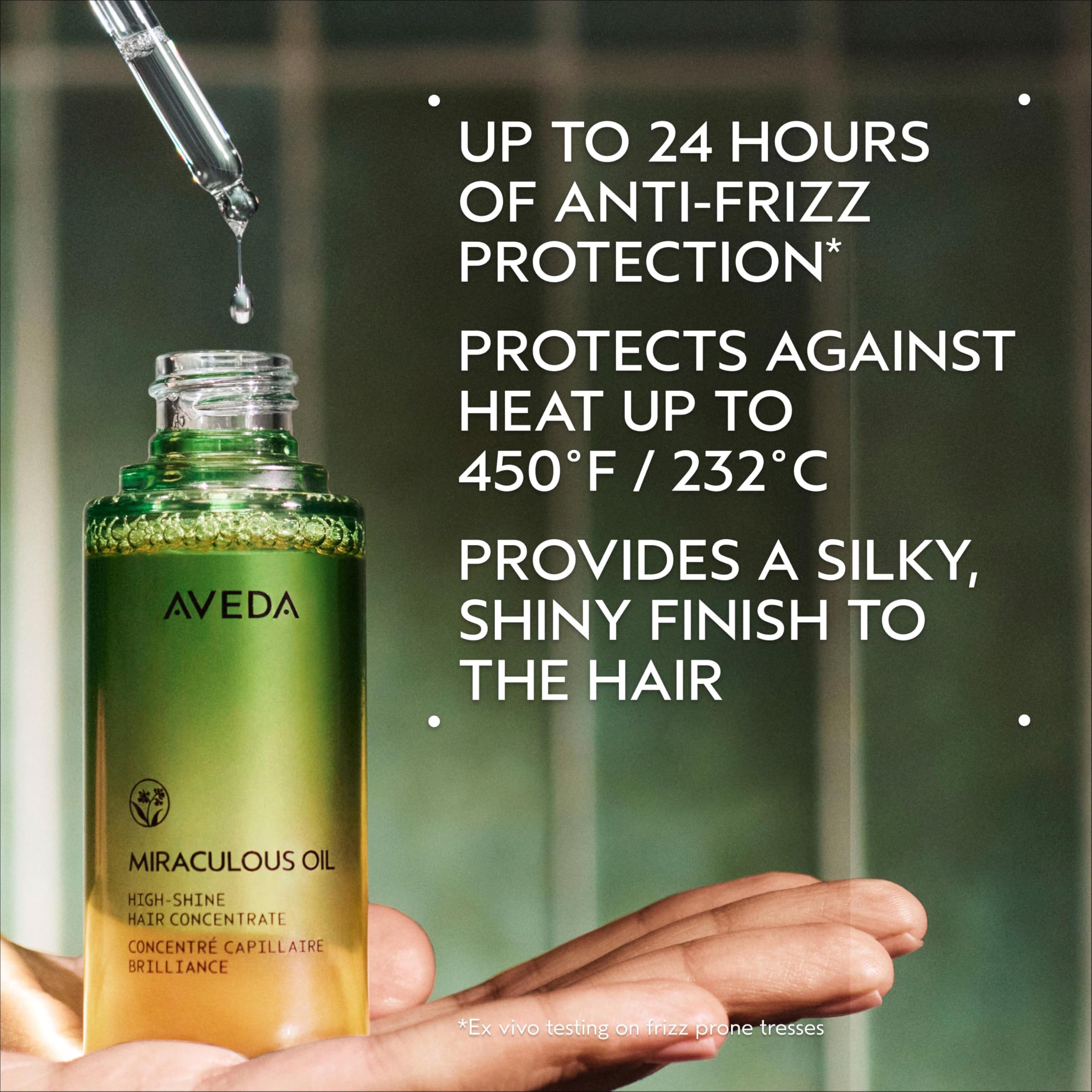 Aveda Miraculous Oil High-Shine Hair Concentrate for Up to 24 Hour Shine