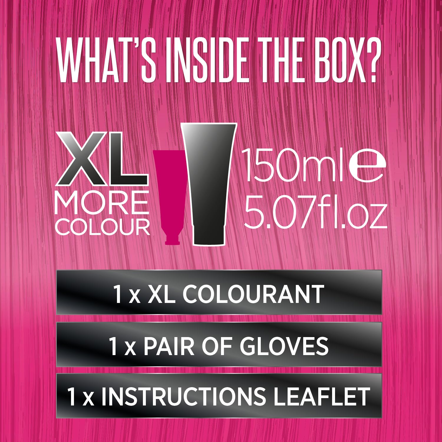 Knight & Wilson Colour Freedom Gloss Pro Pink Semi-Permanent Hair Colour Mask 150ml with PurePlex 7