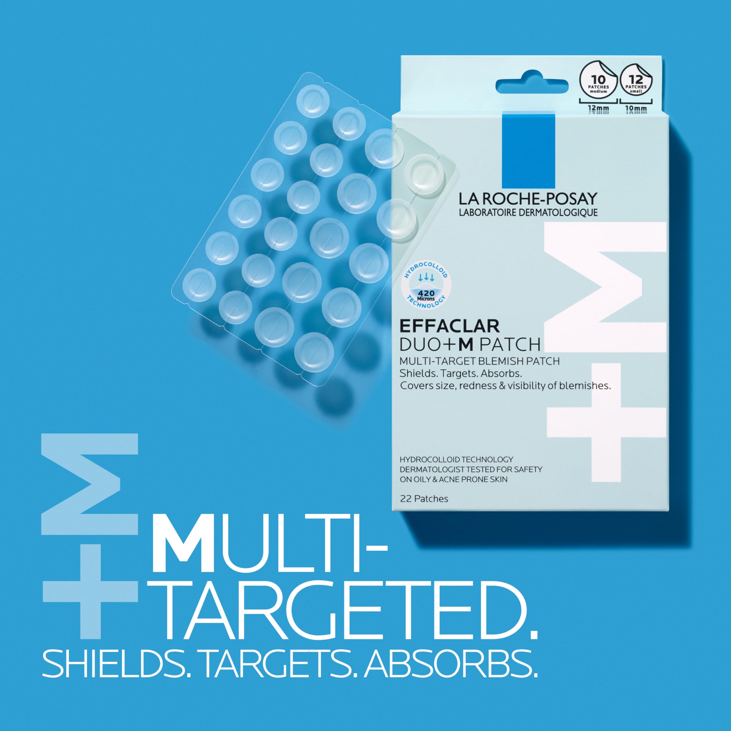La Roche-Posay Effaclar Duo+M Multi-Action Spot Patch with Hydrocolloid Technology 8