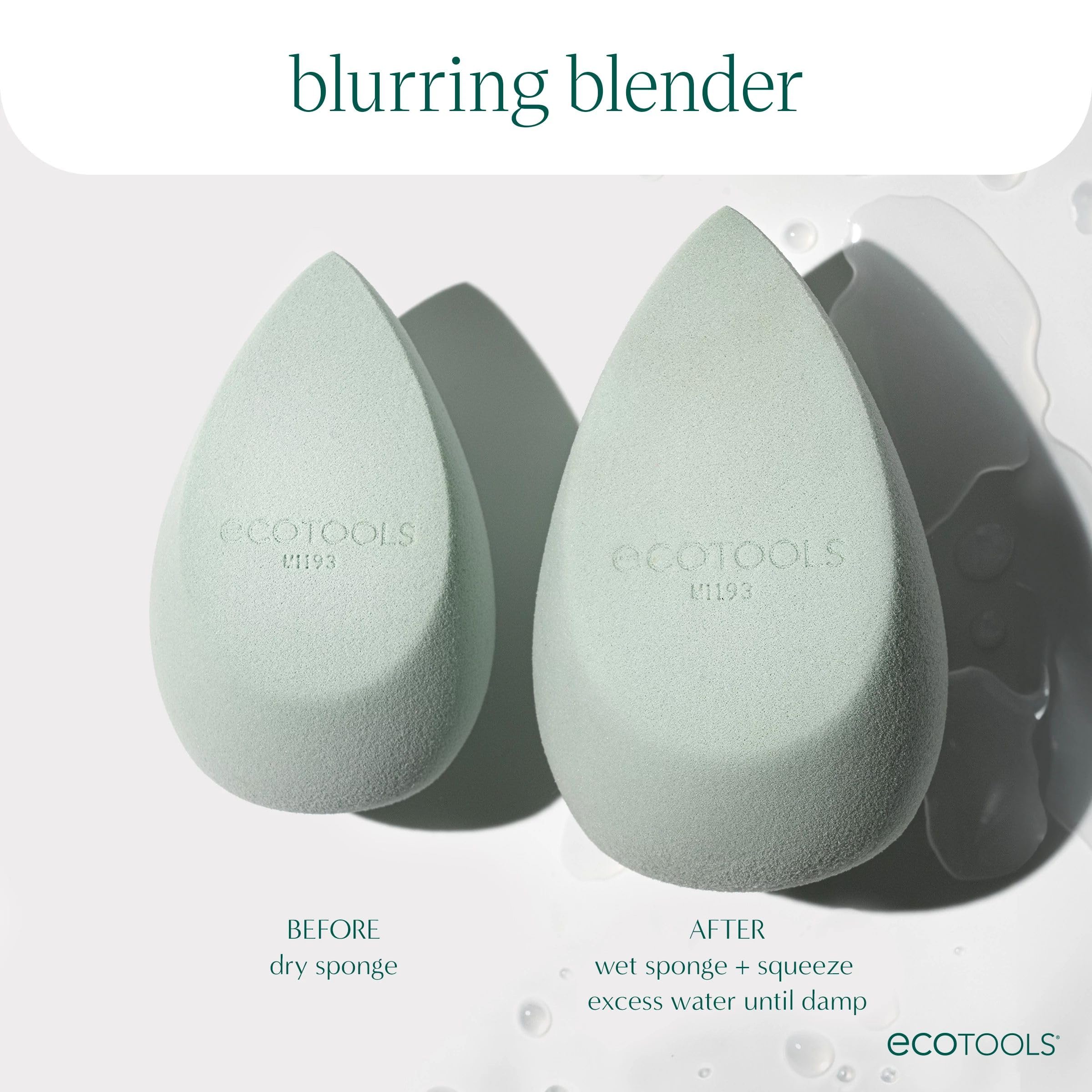 EcoTools Weichzeichner-Make-up-Schwamm, Make-up-Verblendschwamm für weiche Übergänge 6