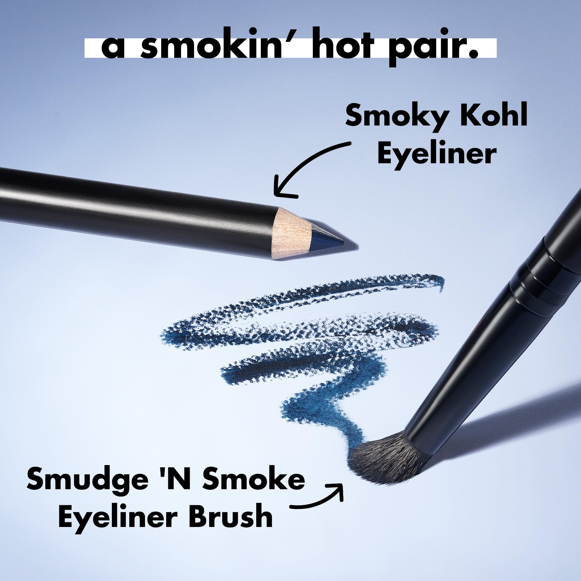 e.l.f. Smudge 'N Smoke Eyeliner Brush for Smoky Eyes and Eyeshadow Application 5