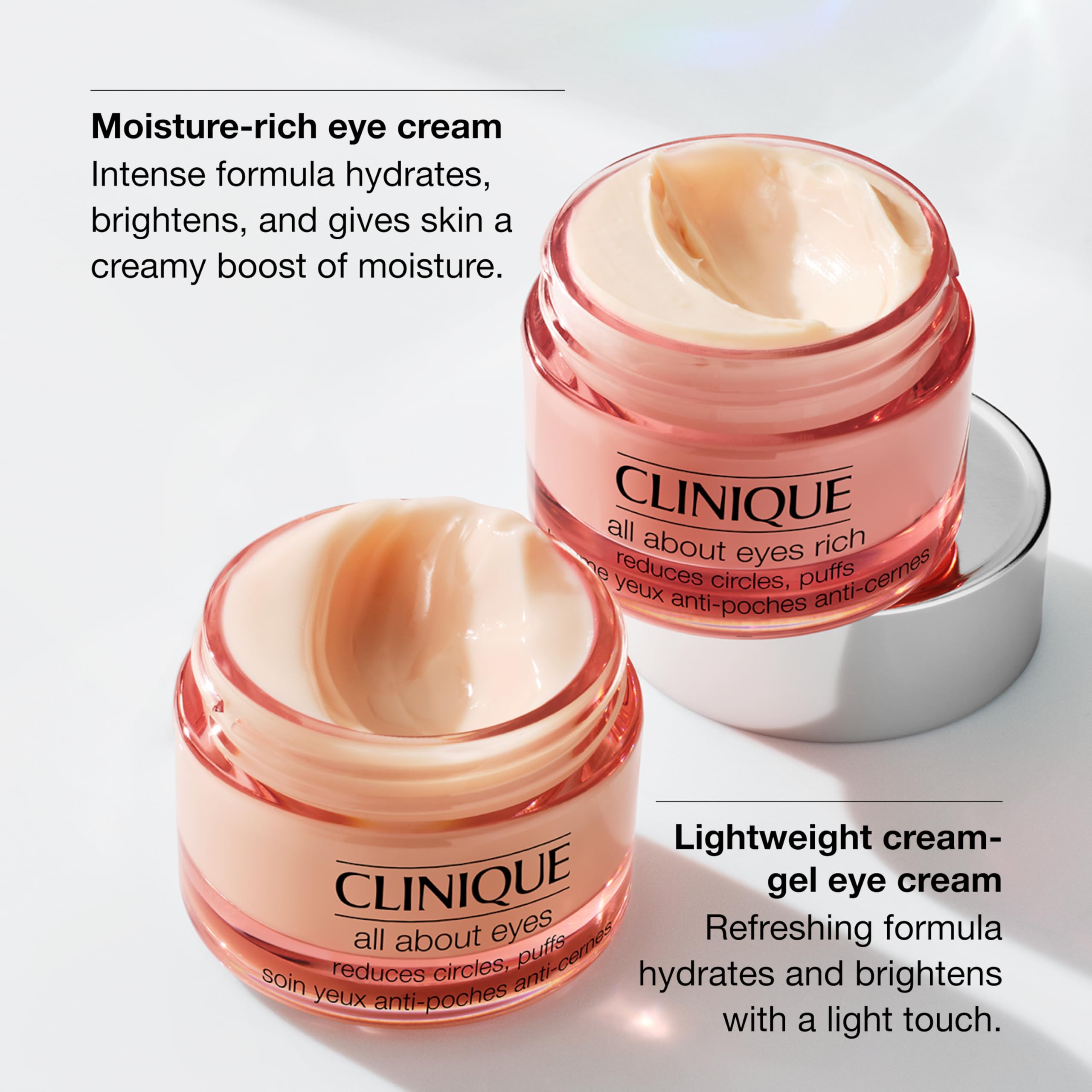 Clinique All About Eyes Lightweight Eye Cream with Vitamin C | Hydrating, Brightening, Depuffing 3