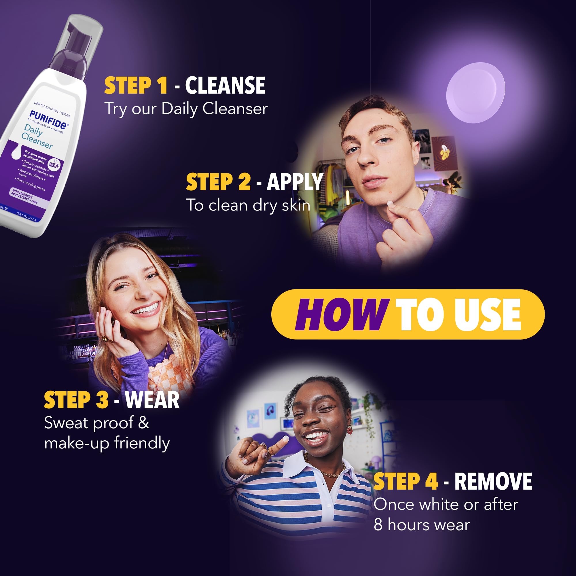 Purifide by Acnecide Skin Restore Pimple Patches with Niacinamide & Salicylic Acid 6