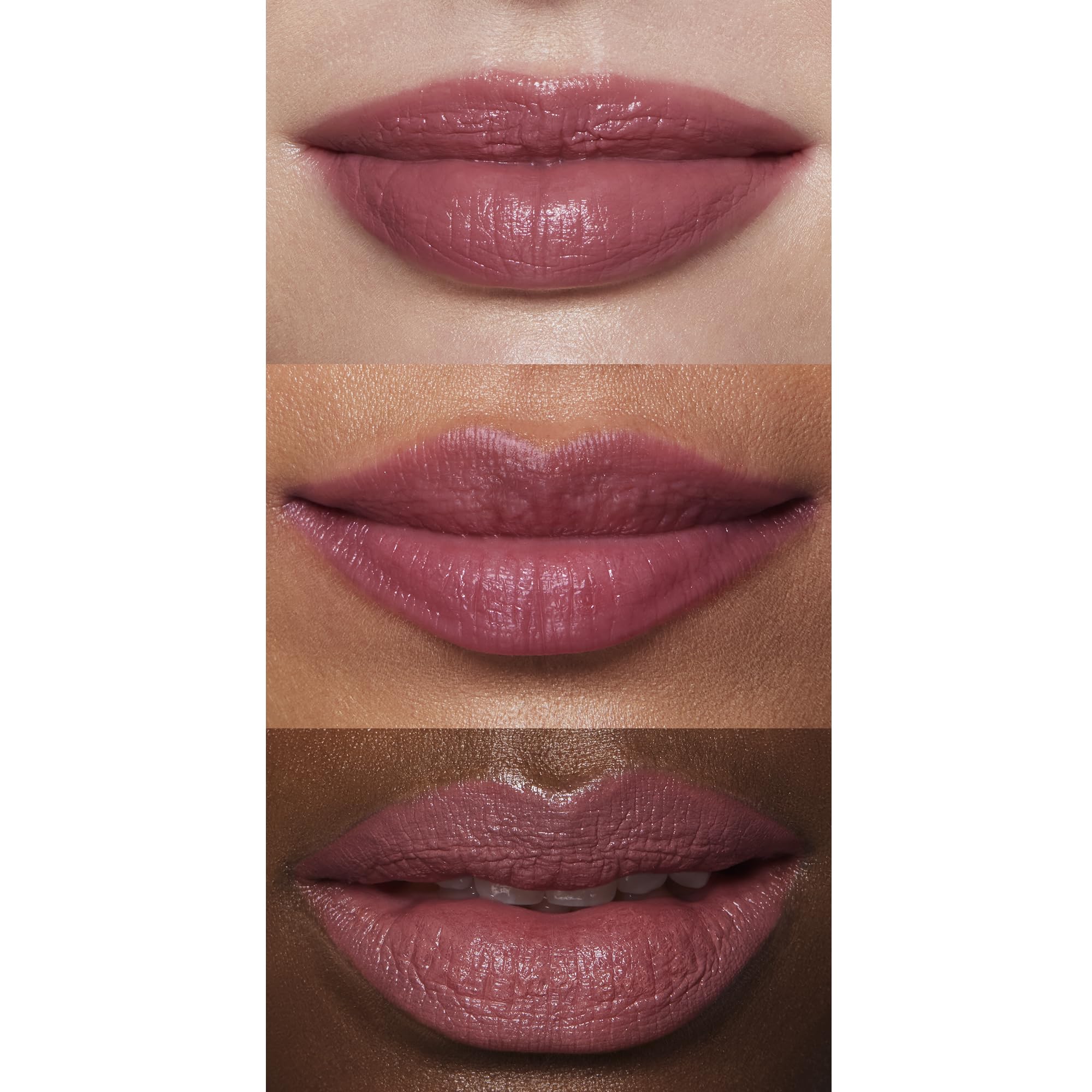 elf O Face Satin Lipstick, hochpigmentierter, pflegender und langanhaltender cremiger Lippenstift mit Jojobaöl, vegan und tierversuchsfrei. 5