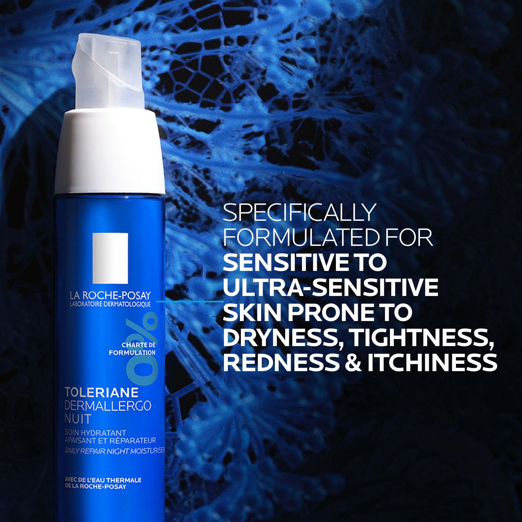 La Roche-Posay Toleriane Dermallergo Soothing Night Cream for Sensitive Skin