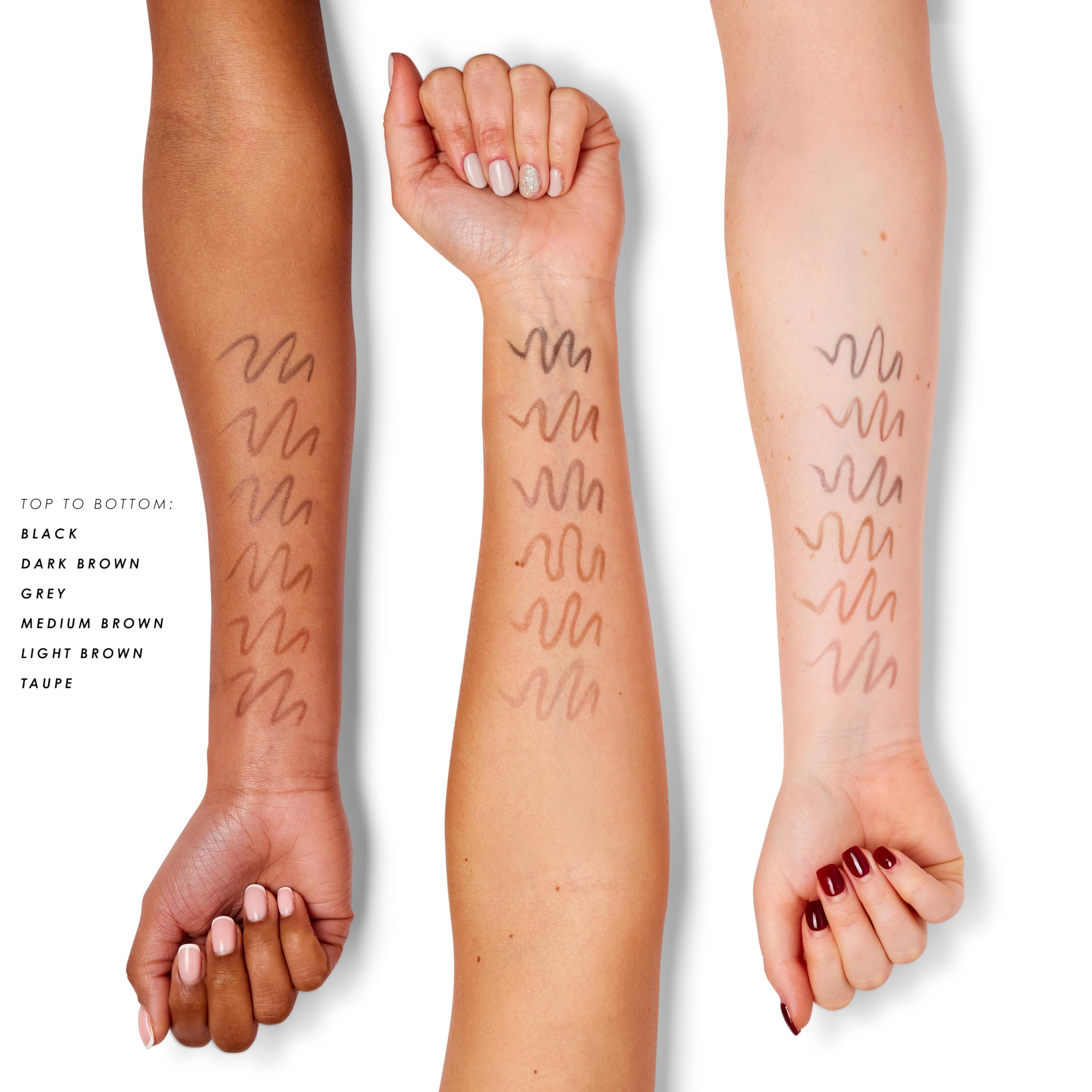 MUA Makeup Academy Brow Define Micro Eyebrow Pencil with Spoolie Brush, Fair, 0.05 g - Vegan & Cruelty Free 3