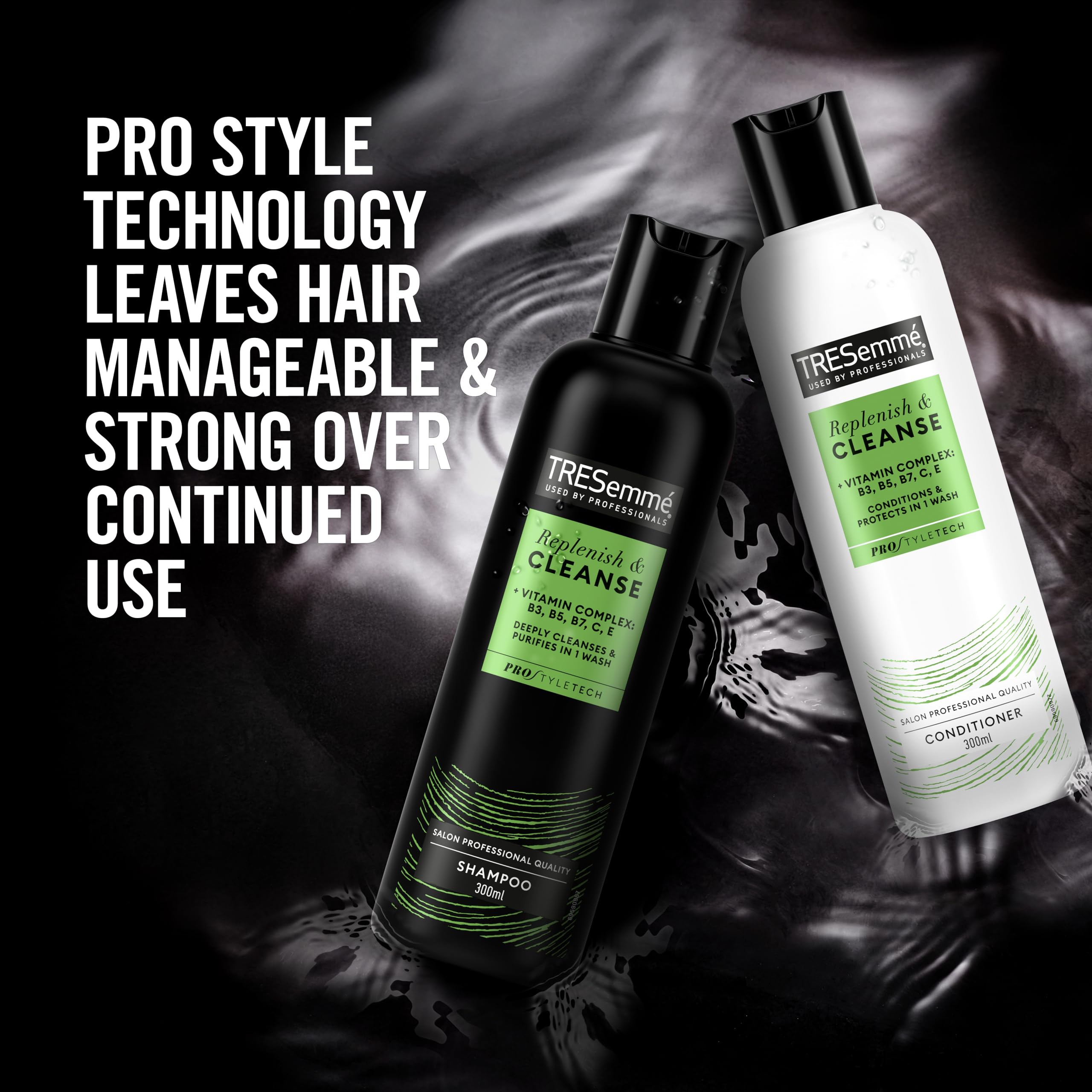 TRESemmé Replenish &amp; Cleanse Shampoo 300 ml 6
