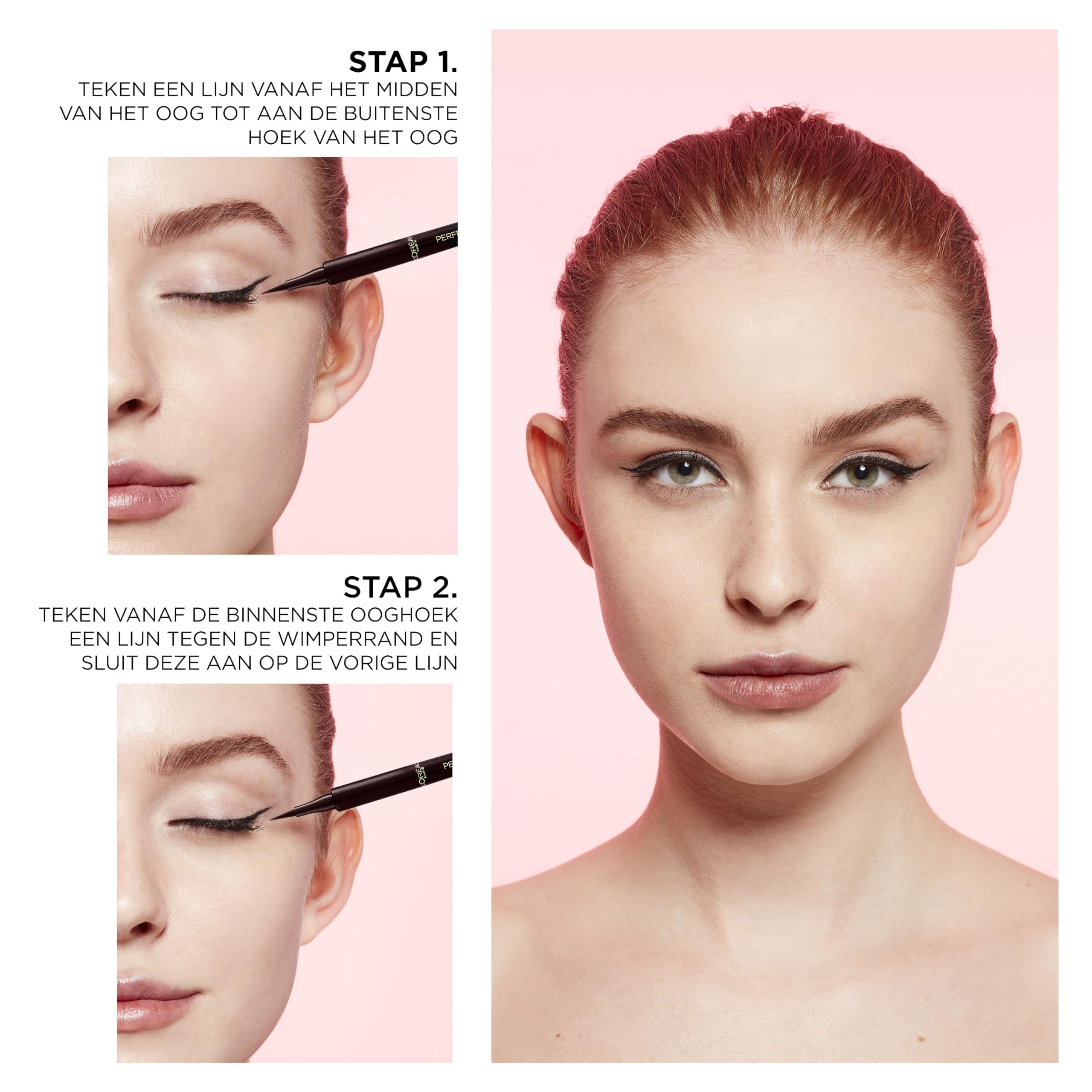 L'Oréal Paris Superliner Perfect Slim Flüssig-Eyeliner, langanhaltende, wischfeste Formel für einen intensiven Winged-Eye-Look, intensives Schwarz, präzise Applikationsspitze 6