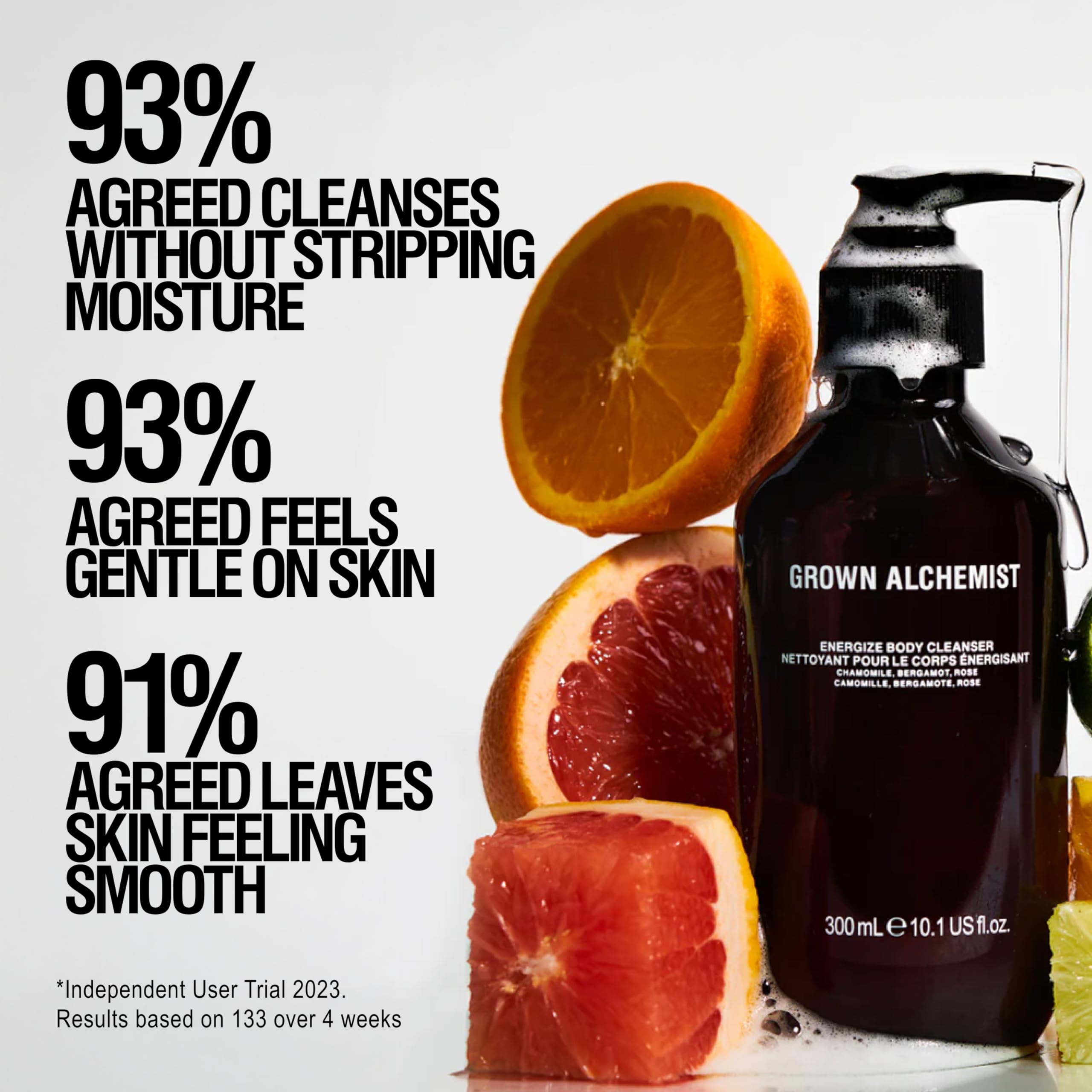 Grown Alchemist Energize Body Cleanser with Chamomile, Bergamot, and Rose 4