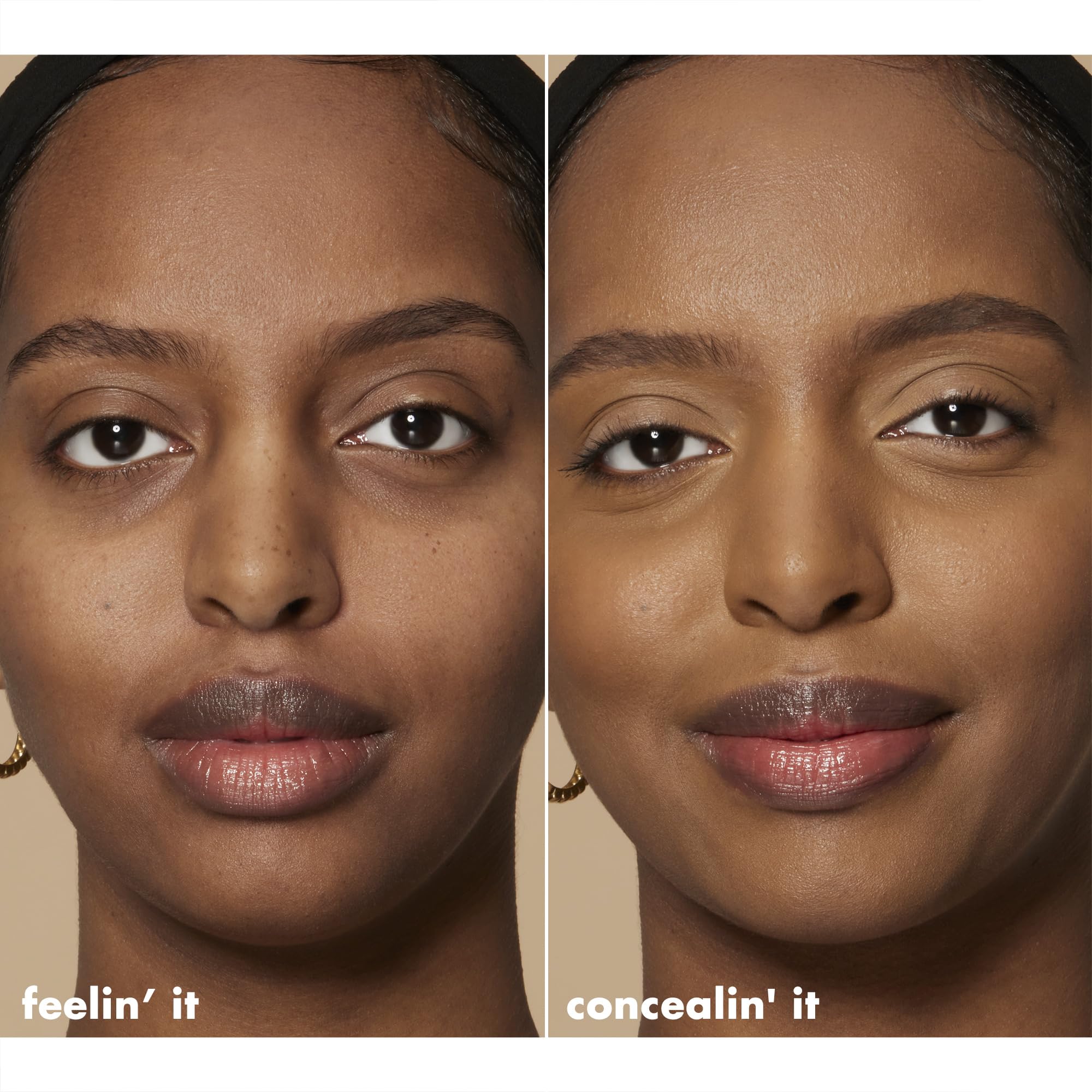 e.l.f. Hydrating Satin Camo Concealer in Tan Walnut - Full Coverage & Longwearing 4