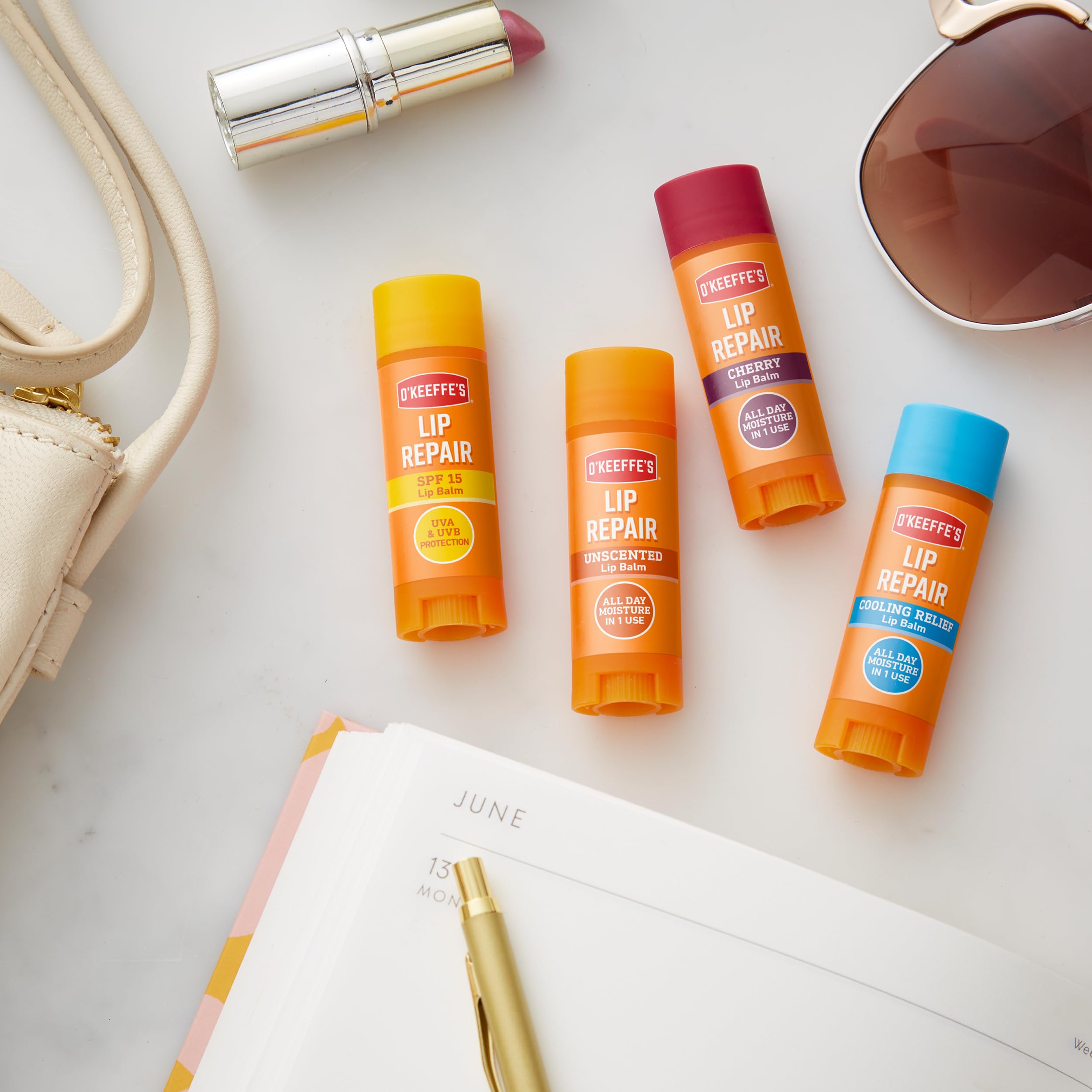 O'Keeffe's Lip Repair Cooling Relief Stick for Extremely Dry, Cracked Lips 4.2g 7