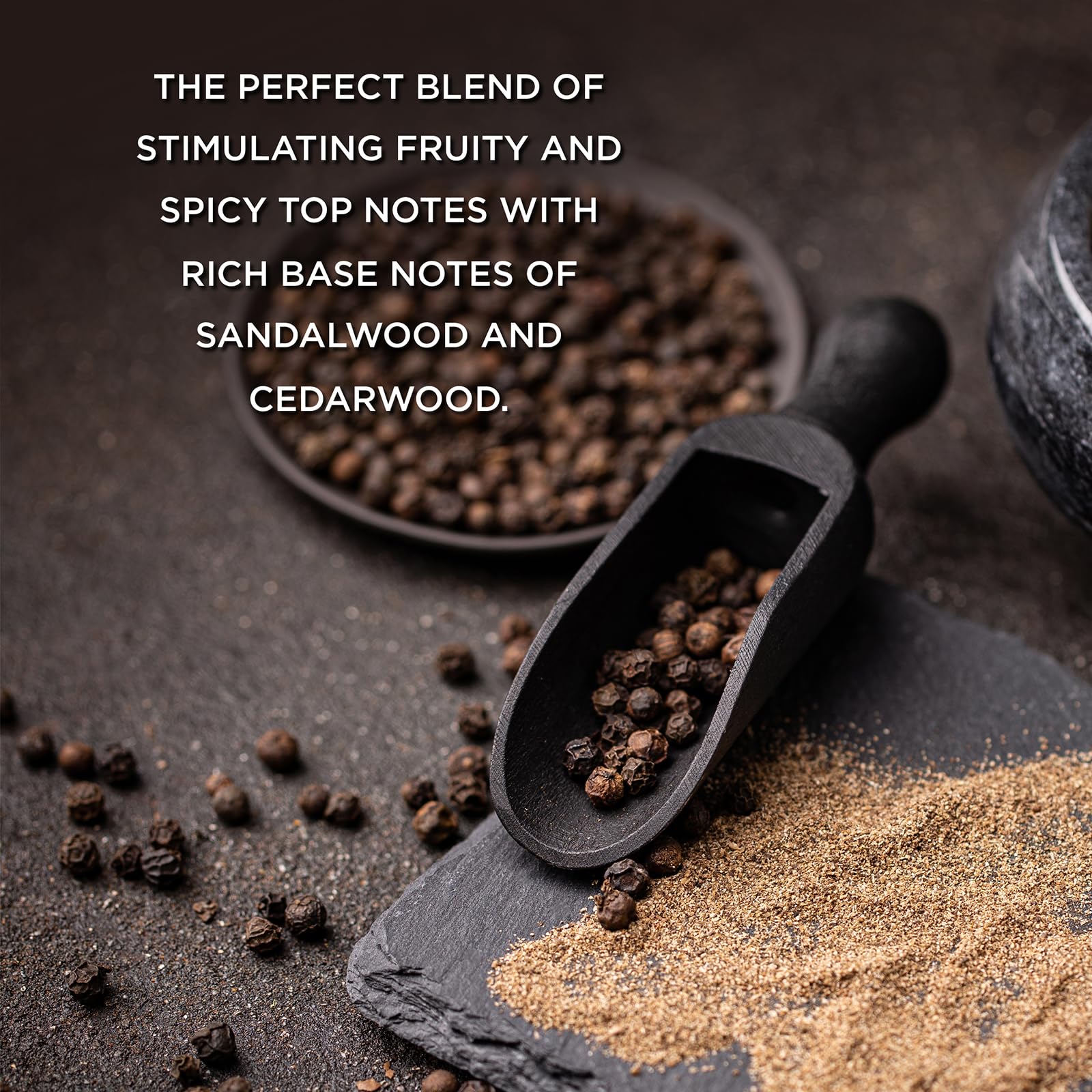 Baylis & Harding Black Pepper & Ginseng Men's Luxury Slipper Gift Set - Vegan Friendly 4