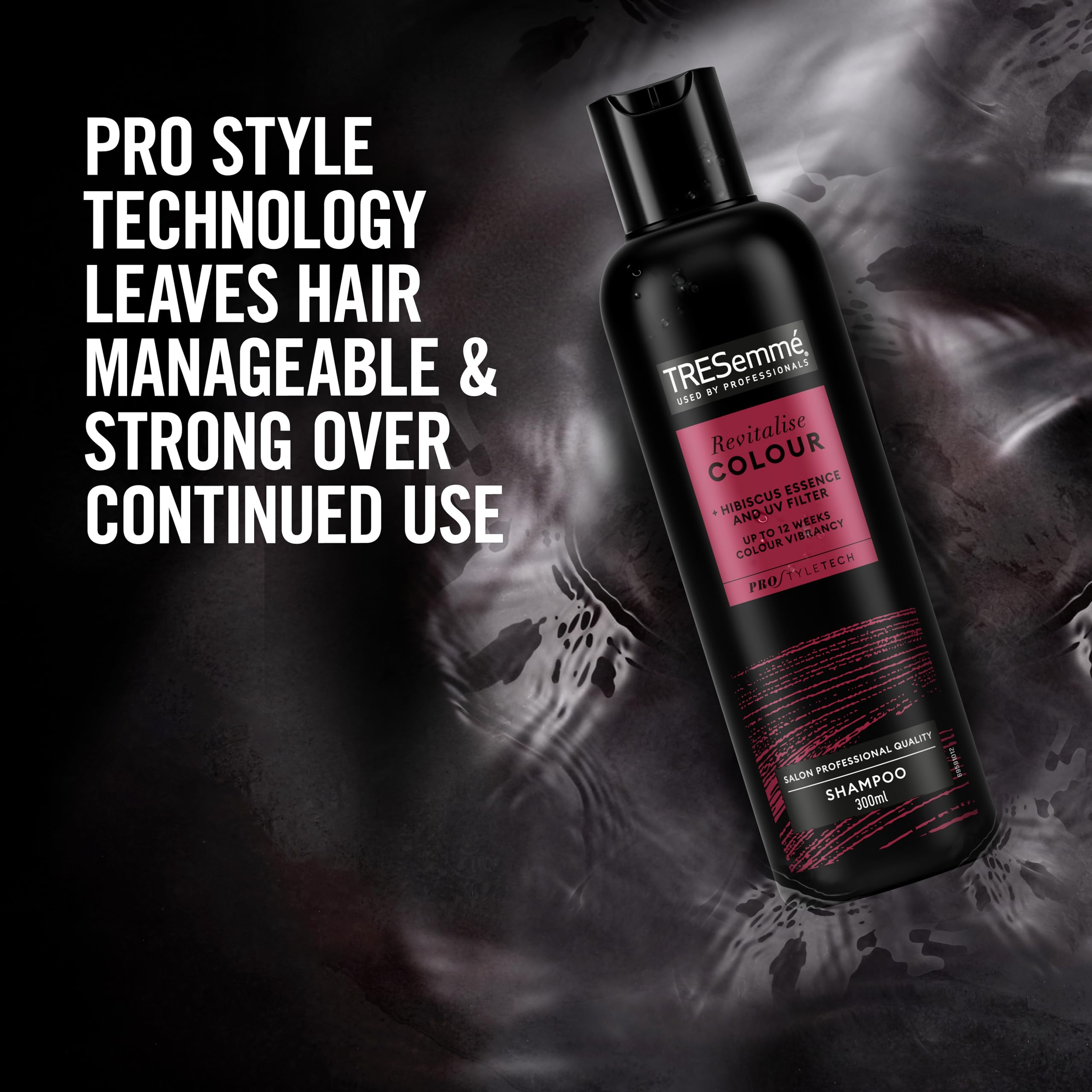 TRESemmé Revitalise Colour Shampoo with Hibiscus Essence and UV Filter, 300 ml 6
