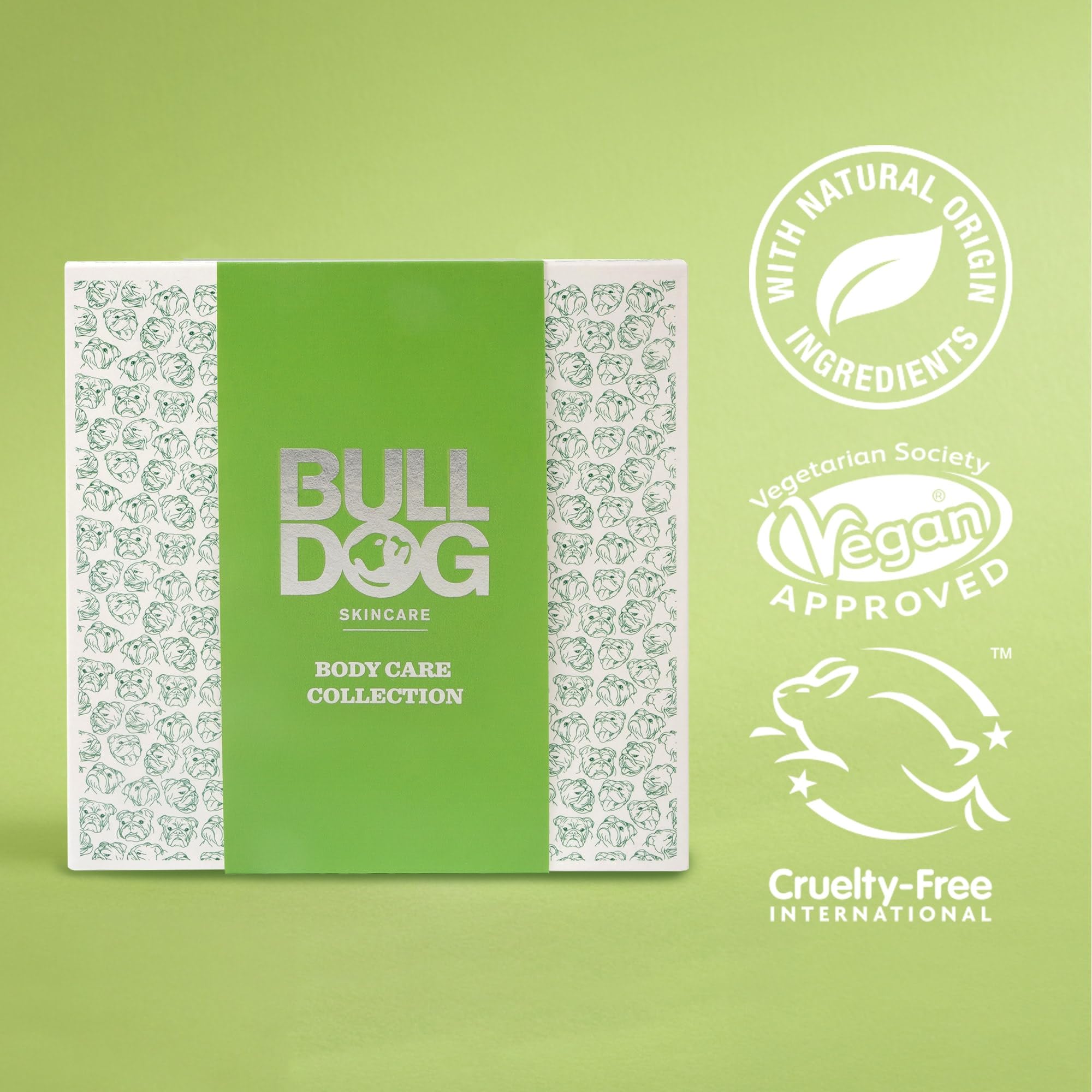 Bulldog Skincare Men's Premium Body Care Gift Set with Moisturiser and Scrub 5