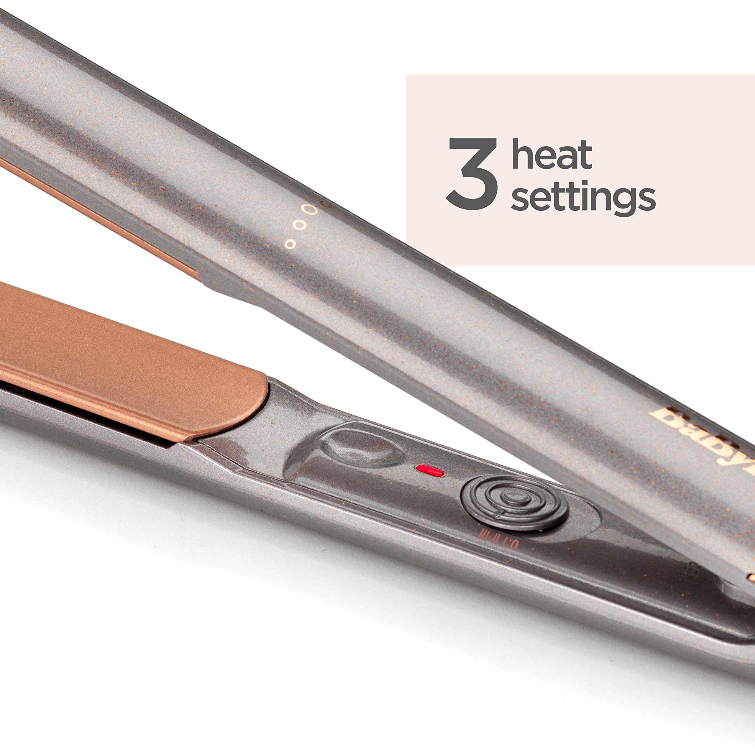 BaByliss Shimmer Hair Straighteners with Ceramic Plates and 15-Second Heat Up 5