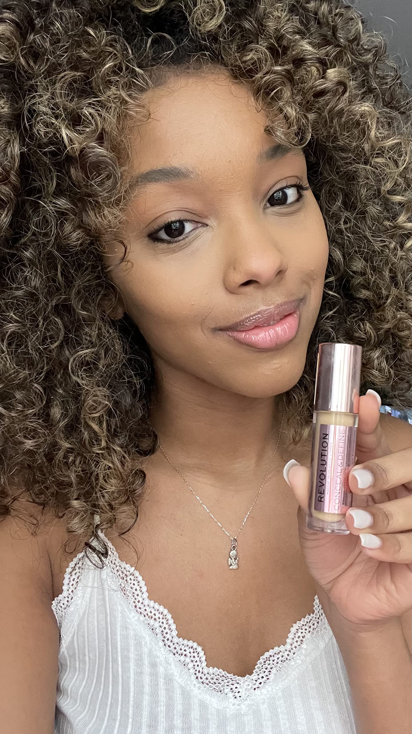 Revolution Conceal & Define Concealer, Full Coverage, Matte Finish, Shade C10, 4g 6