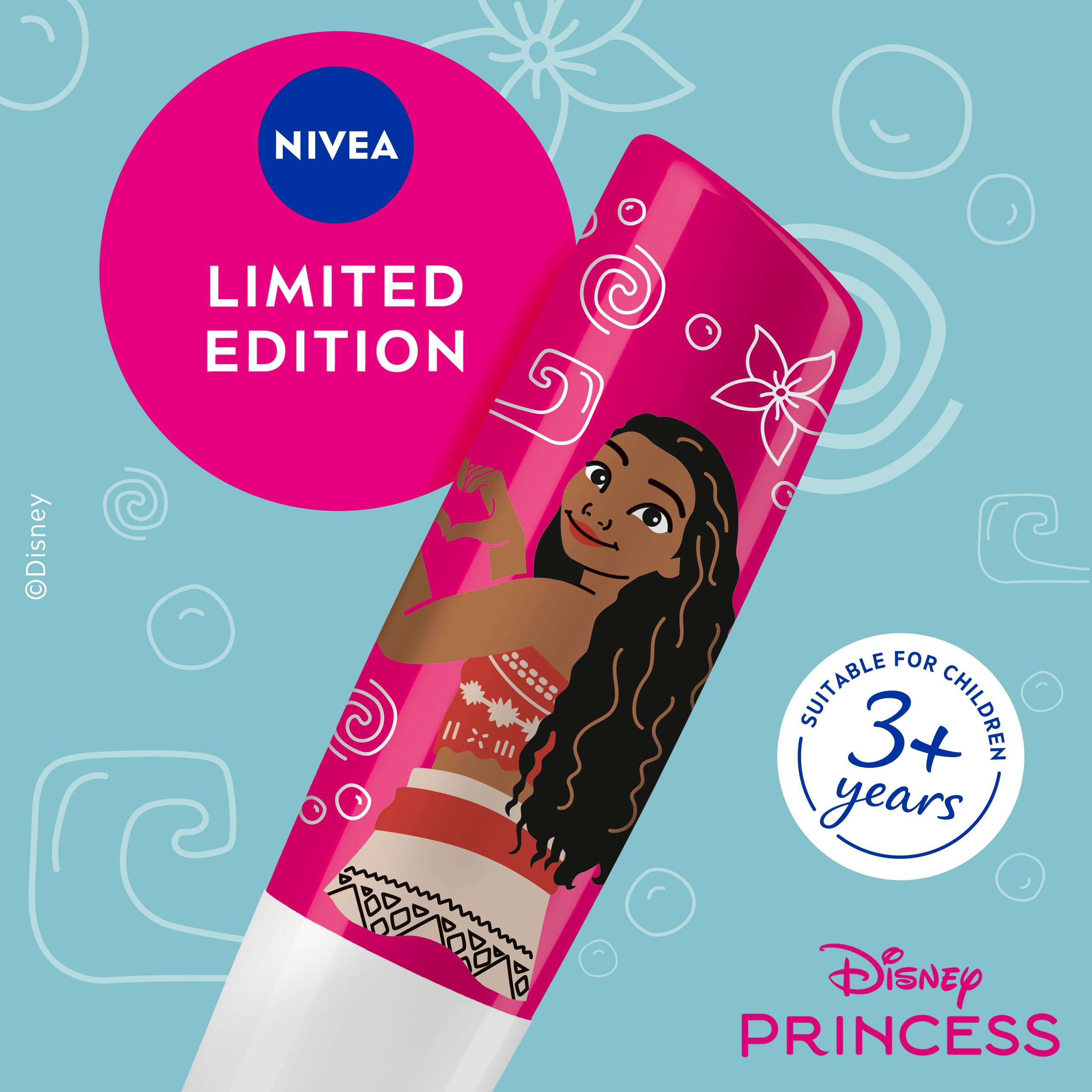 NIVEA Disney Princess Moana Limited Edition Watermelon Sorbet Lip Balm 4.8g