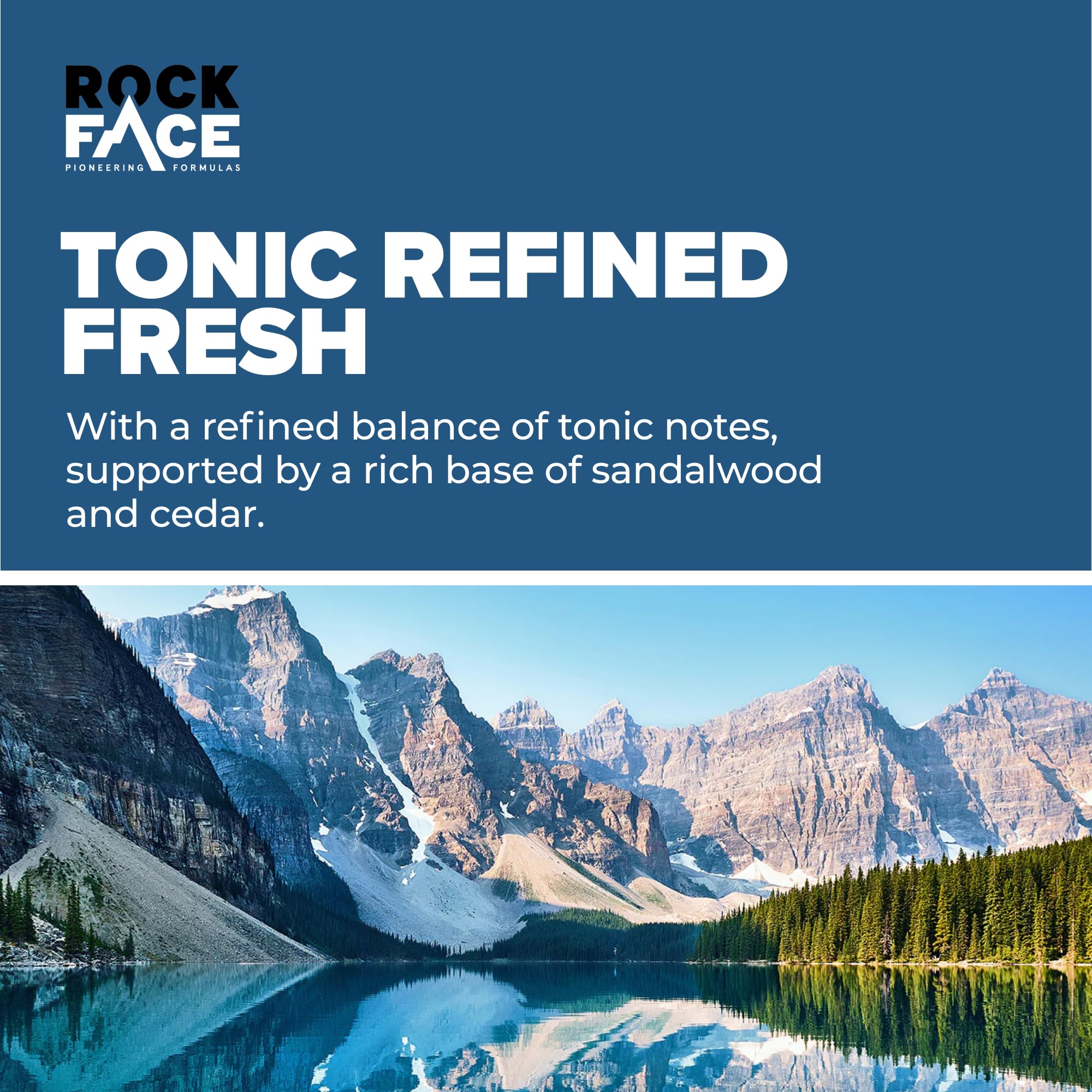 Rock Face Duschgel – Raffiniertes All-in-One-Duschgel für Männer, 410 ml, Sandalw 5