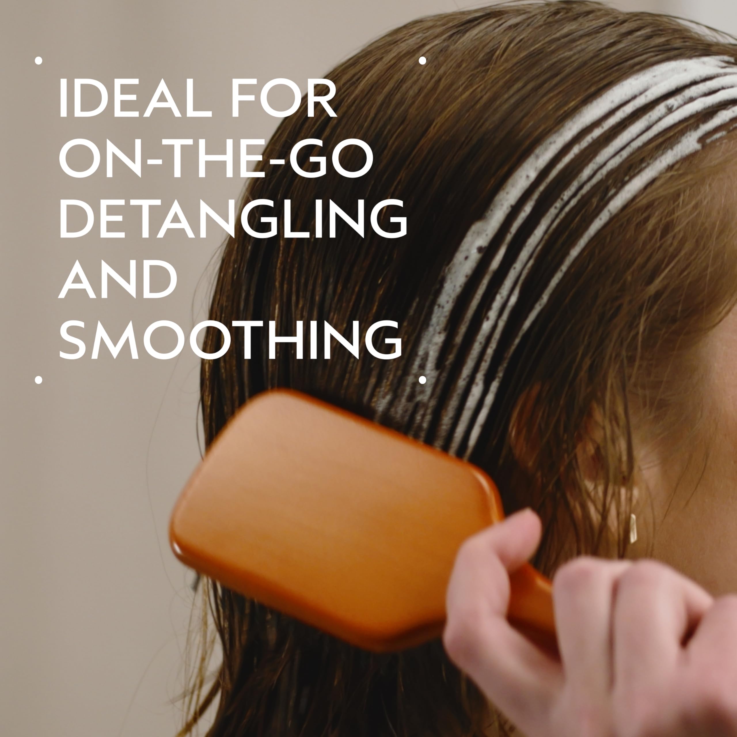 Aveda Wooden Mini Paddle Brush: Travel Size for Detangling, Smoothing, Straightening, and Blow Drying