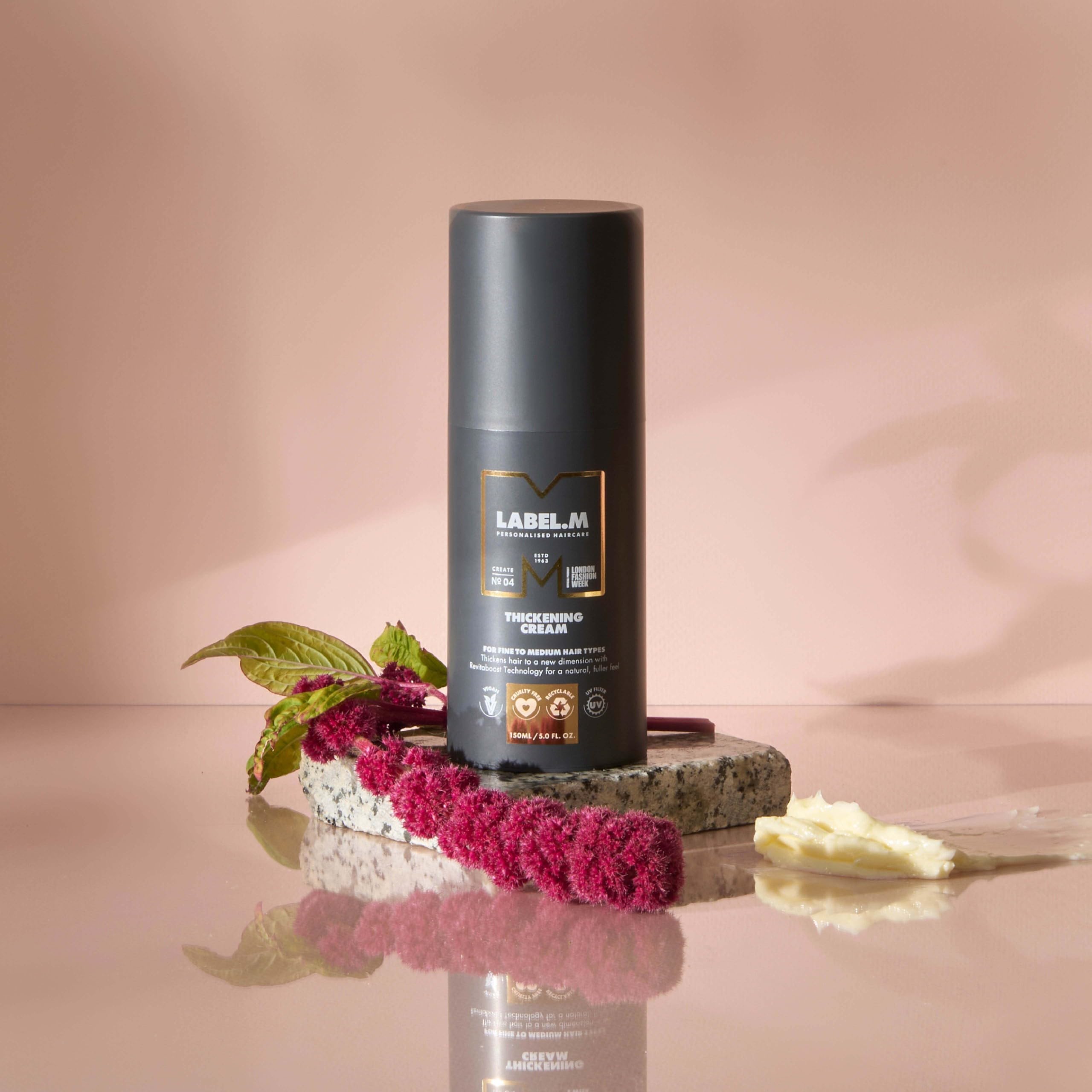 label.m Thickening Cream for Fuller Hair with Revitaboost Technology, 150ml