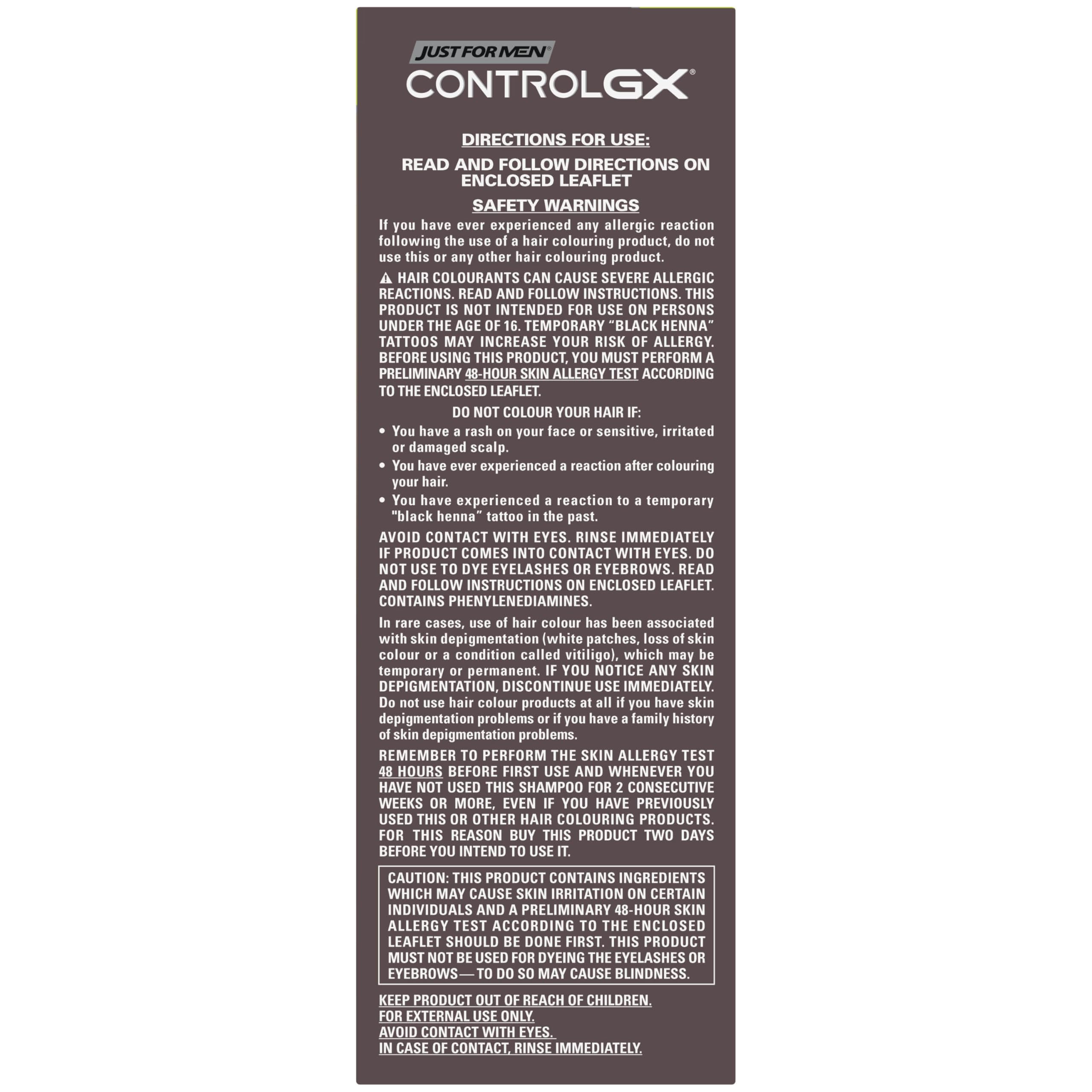 Just For Men Control GX Reducing Shampoo for Grey Hair with Coconut Oil 5