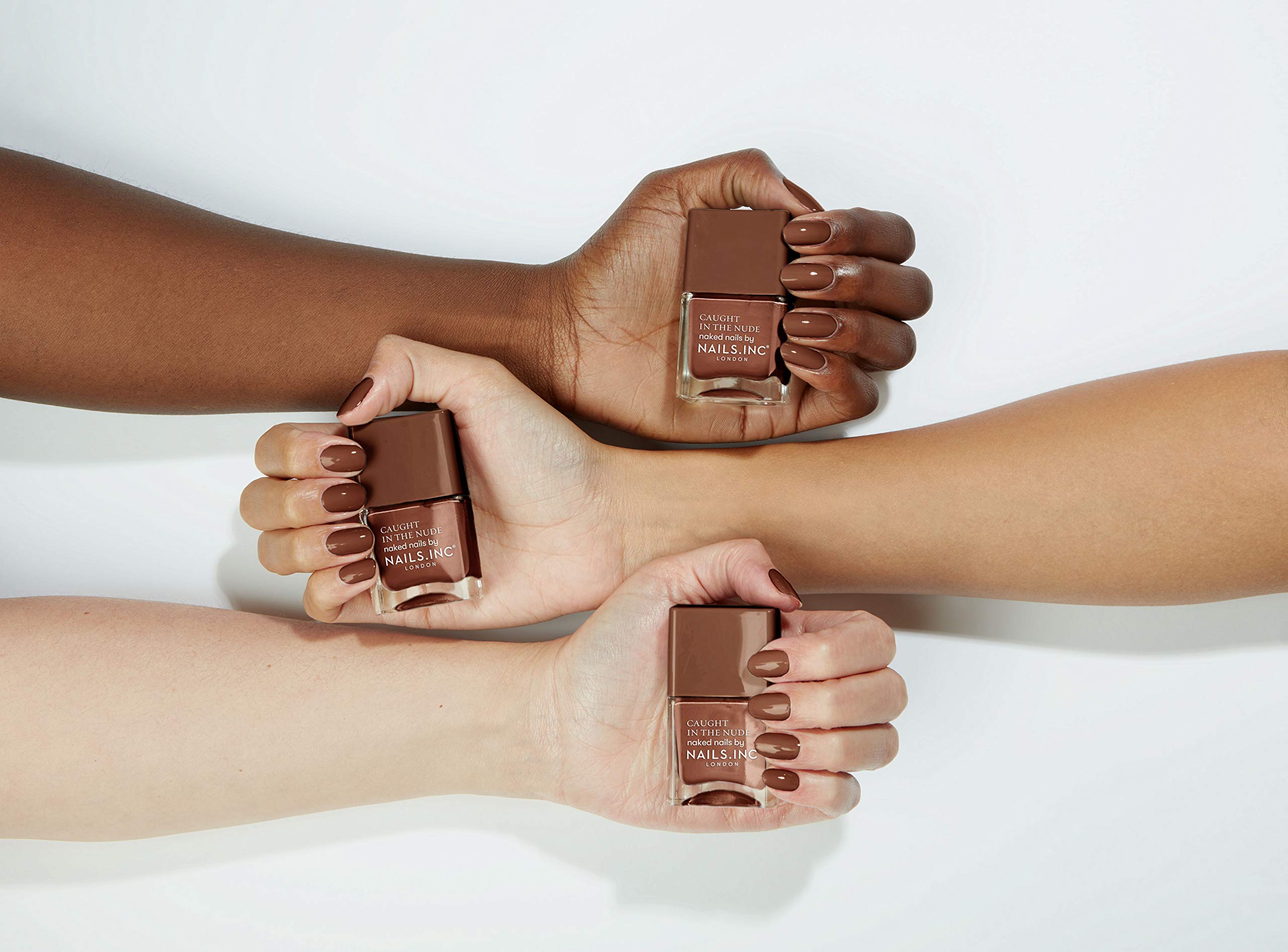 Nails Inc Nails.INC Caught In The Nude Hawaii Beach Brown Tan Nail Polish 14 ml 4