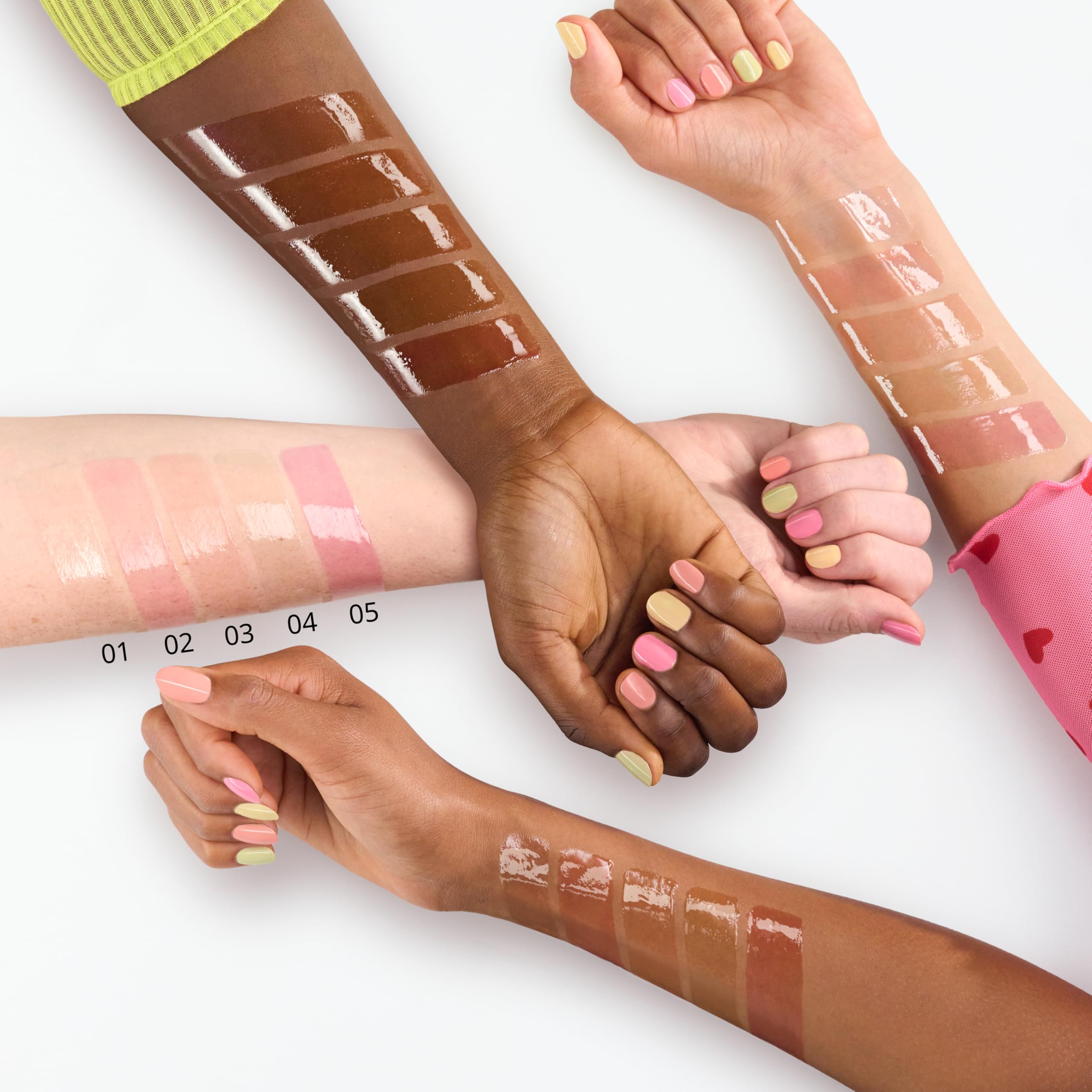 essence JUICY BOMB Lip Oil Set #02 POUT OF PARADISE - 5 Glossy Shades 7