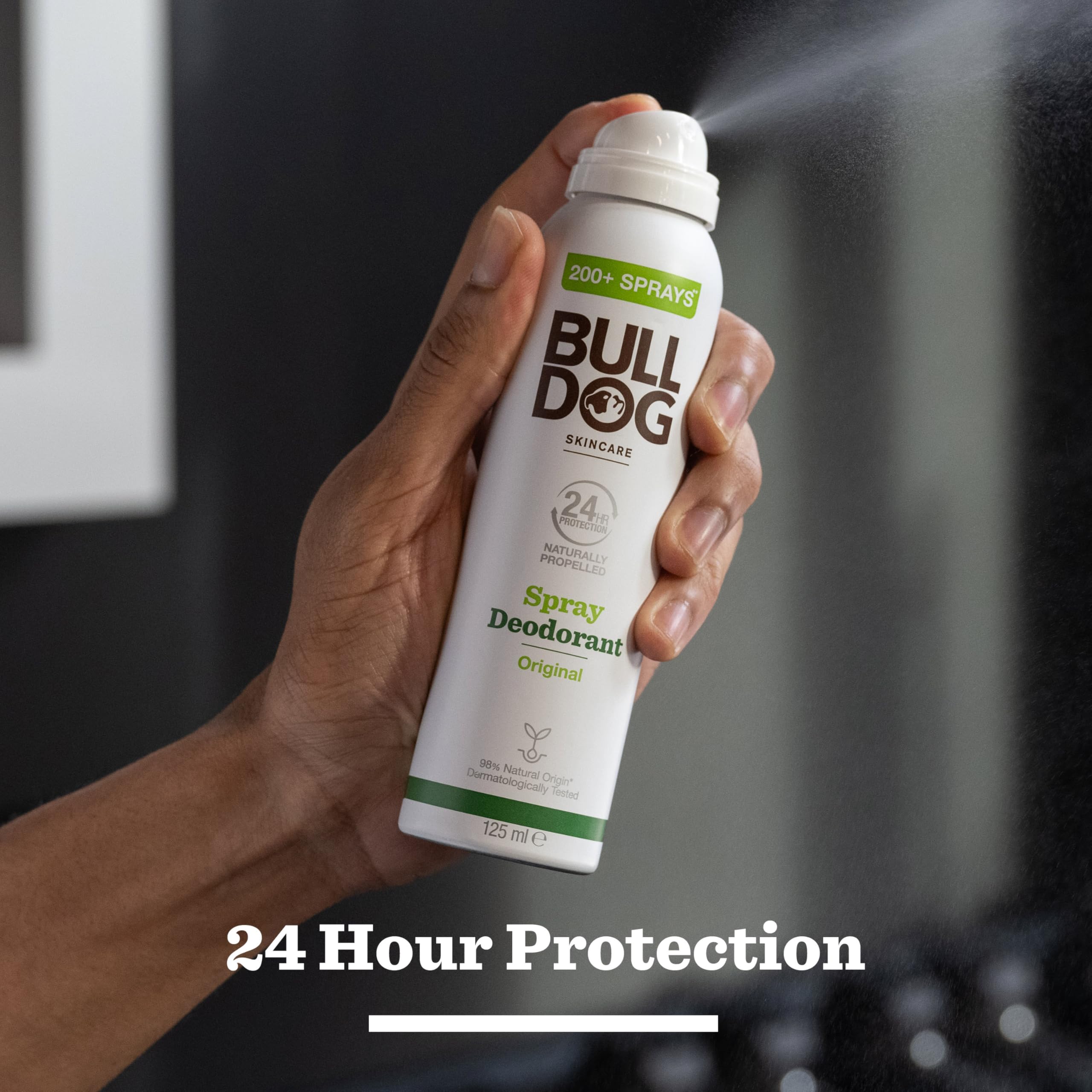 Bulldog Skincare Original Morning Routine Gift Set for Men with Shower Gel & Moisturiser 4