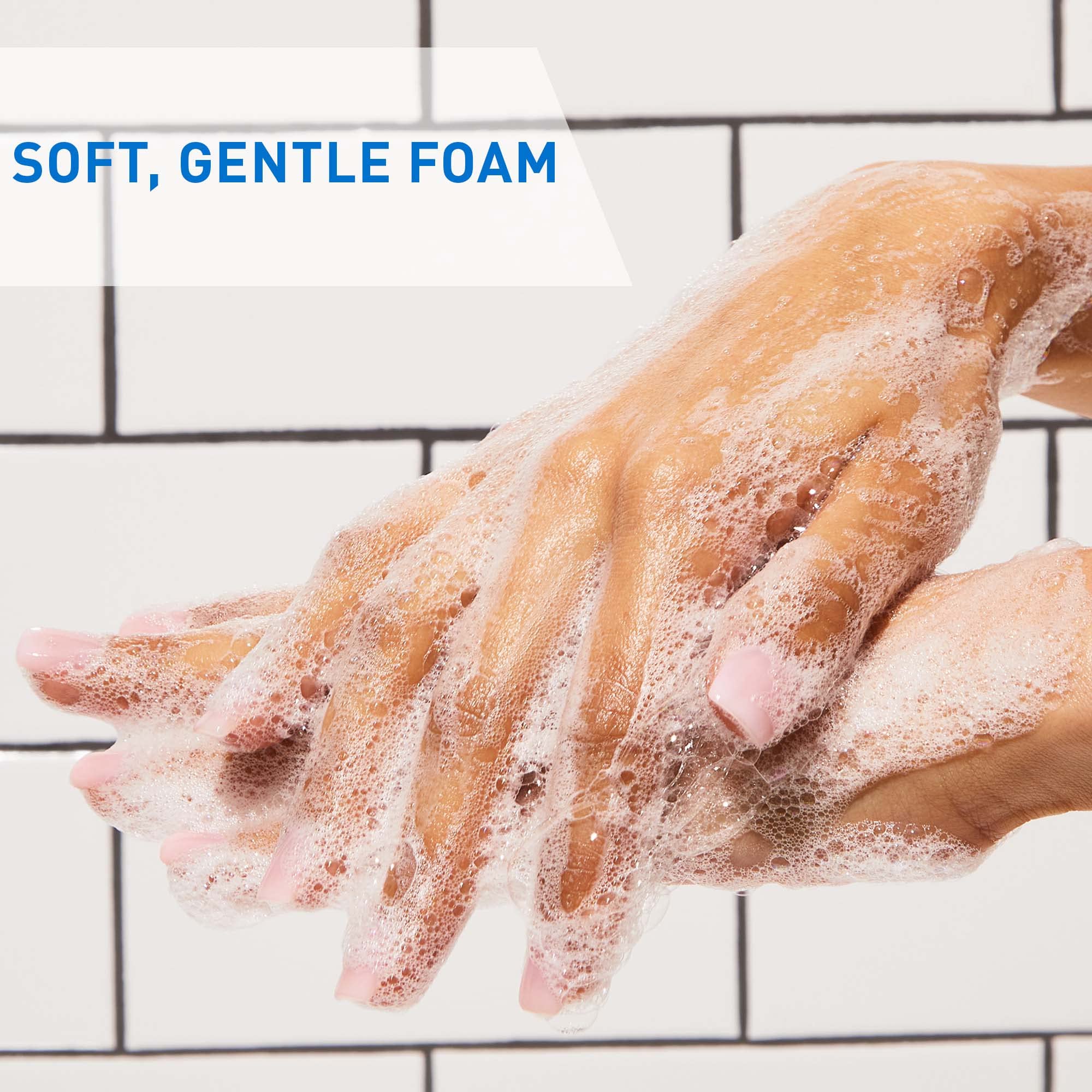 CeraVe Hydrating Foaming Oil Cleanser with Squalane for Normal to Very Dry Skin 3