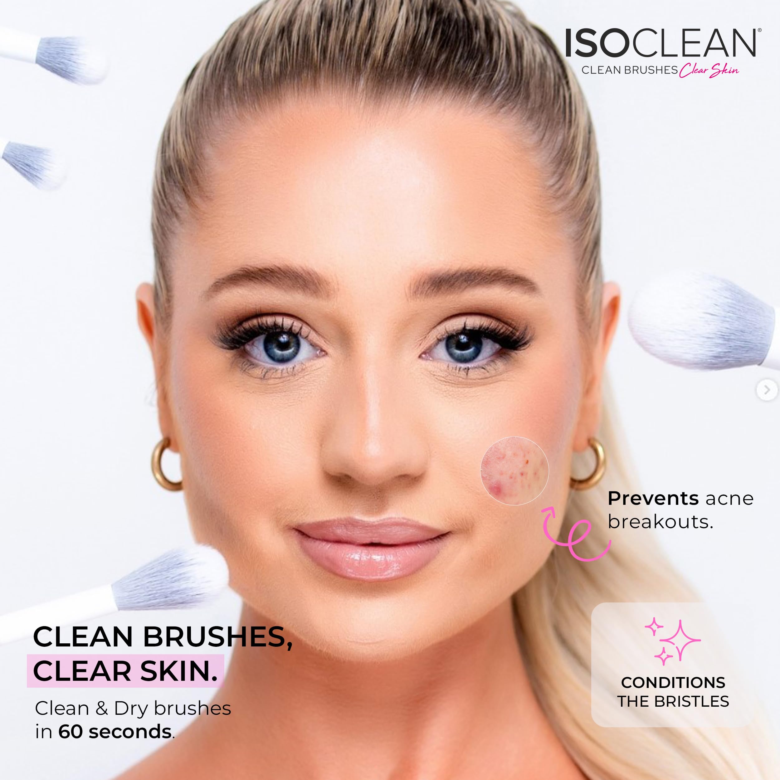 ISOCLEAN Fast-Drying, No-Rinse Brush Cleaner with Spray Top 5