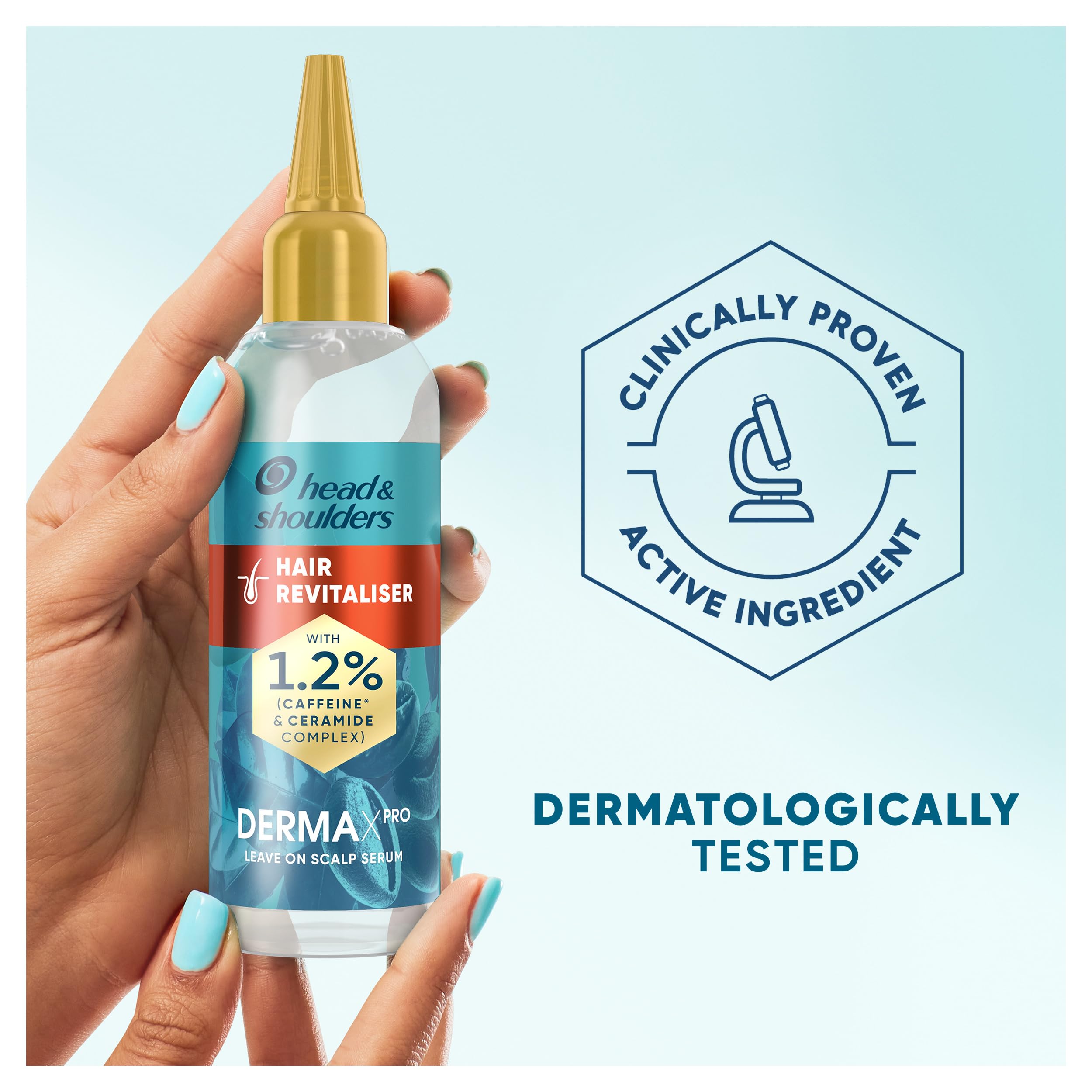 Head & Shoulders DermaX Pro Anti-Dandruff Shampoo, Conditioner & Serum Set for Dry Scalp 8