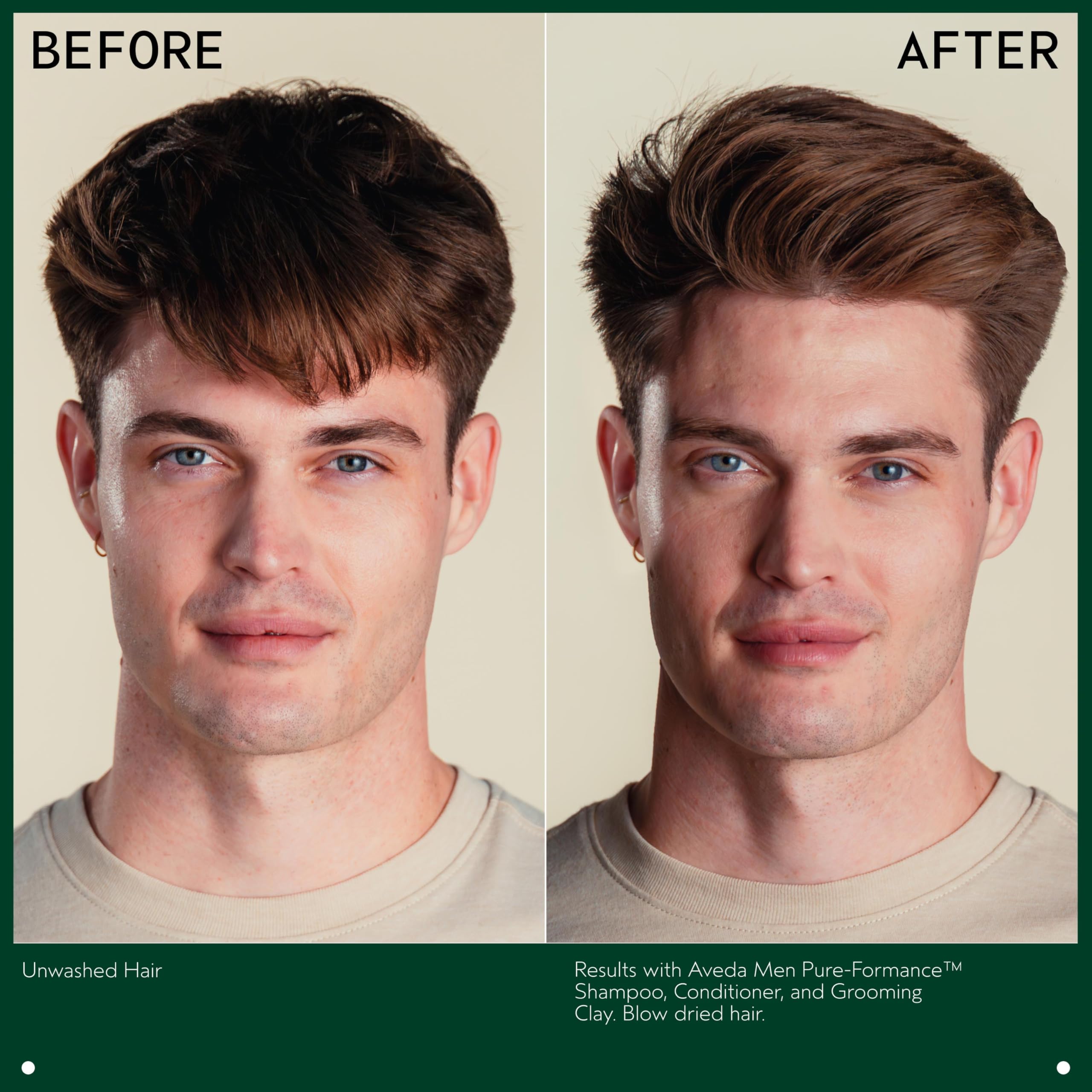 Aveda Men Pure-Formance Styling-Tonerde | Starker Halt | Mattes Finish 4