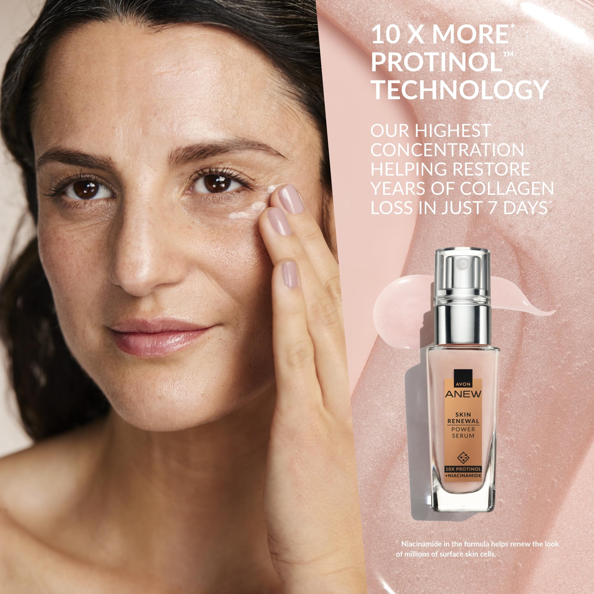 Avon Anew Protinol Power Duo: Day Cream 50ml + Serum 30ml for Stronger Skin 3