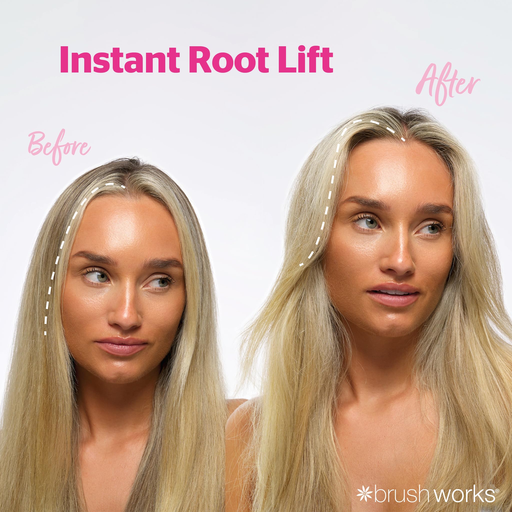Brushworks Volumising Hair Clips (2 Pack) for Instant Root Lift and Volume 2